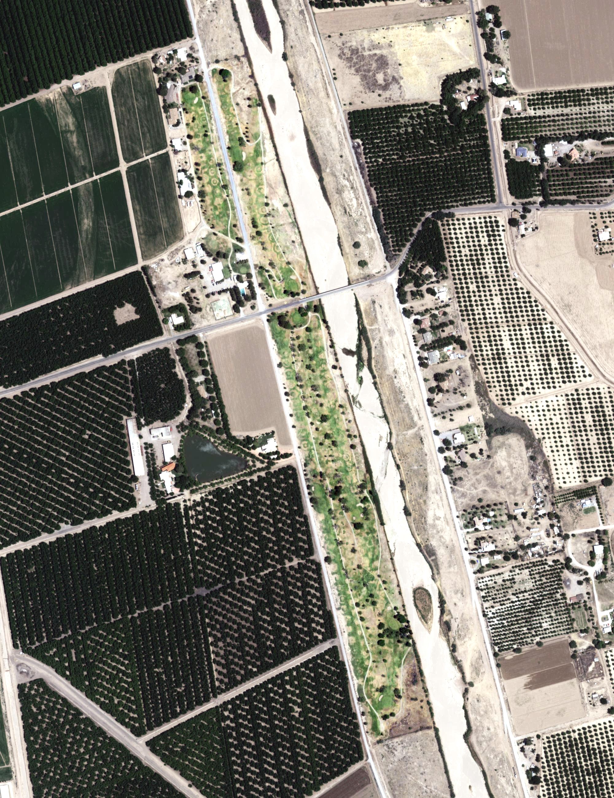 Aerial view of Anthony Country Club, NM