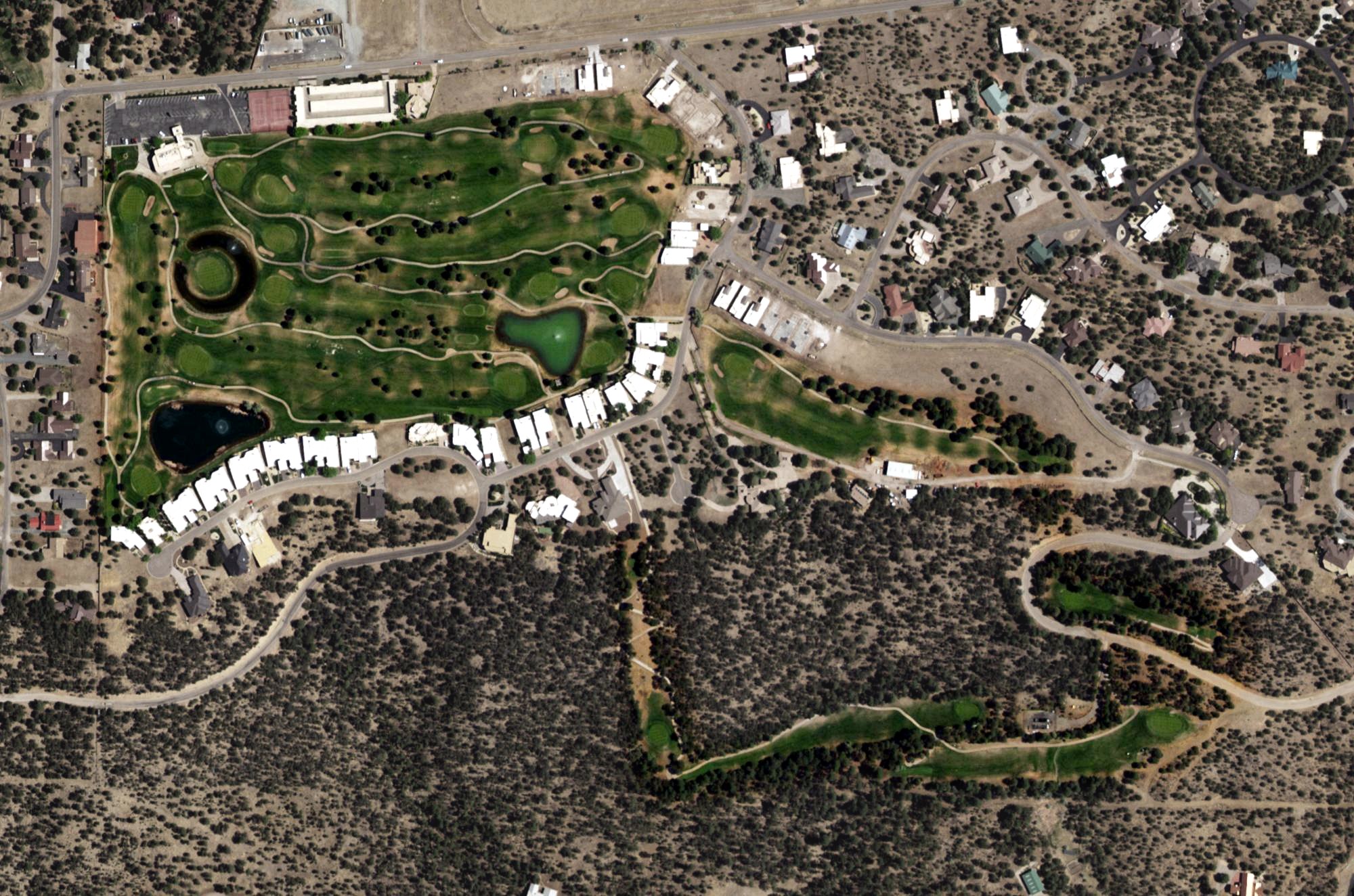 Aerial view of Kokopelli Country Club, NM