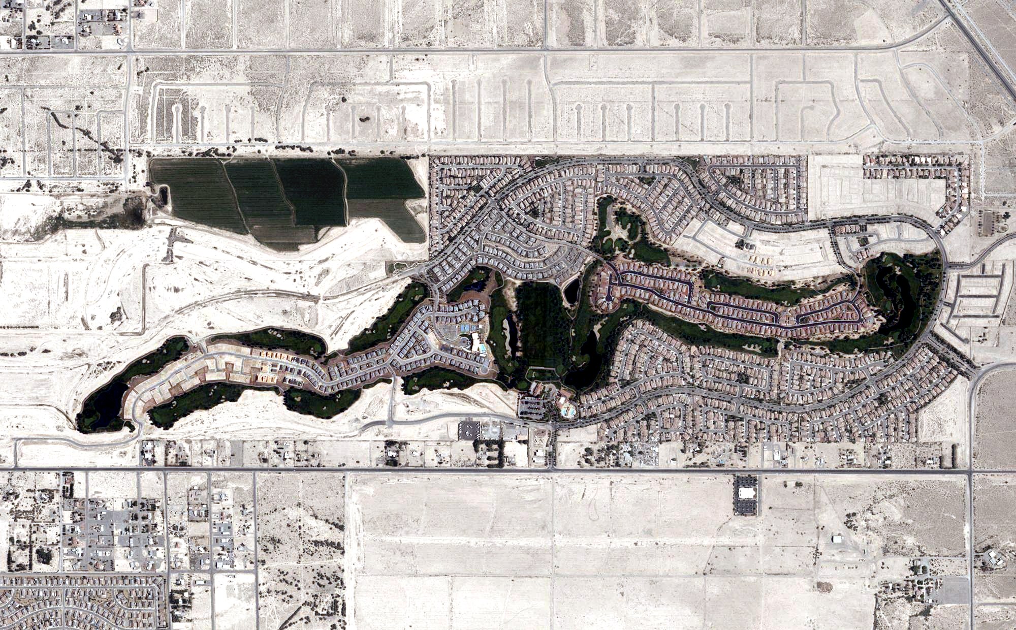 Aerial view of Mountain Falls Golf Club, NV