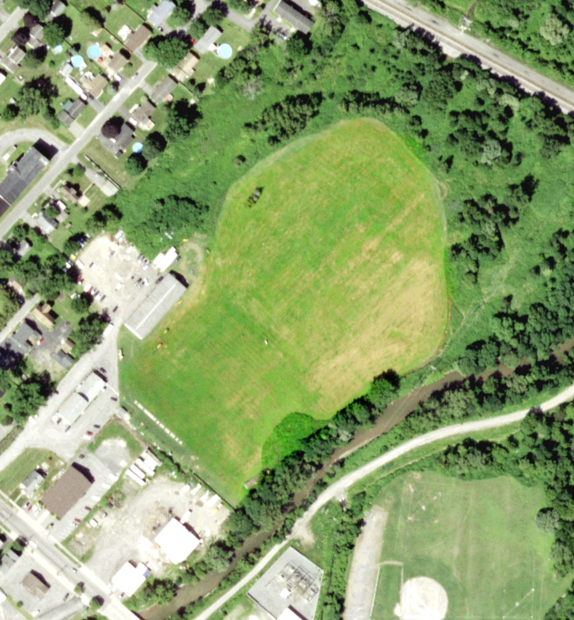 Aerial view of Driving Range, NY