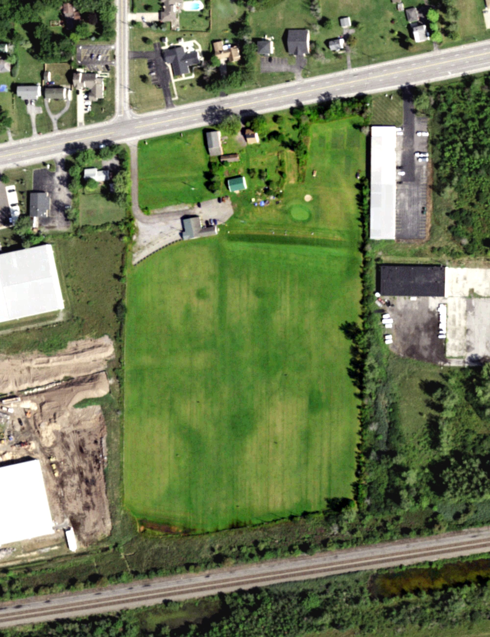 Aerial view of Driving Range, NY