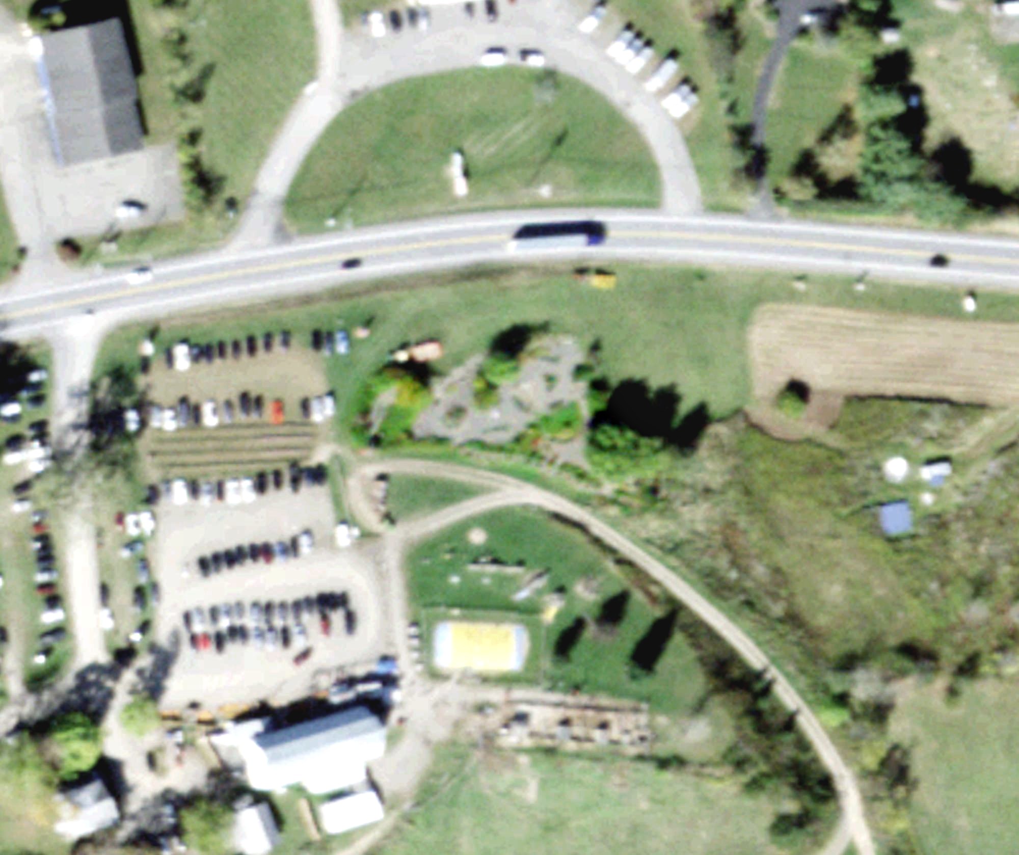 Aerial view of Kelder's Mini-Golf, NY