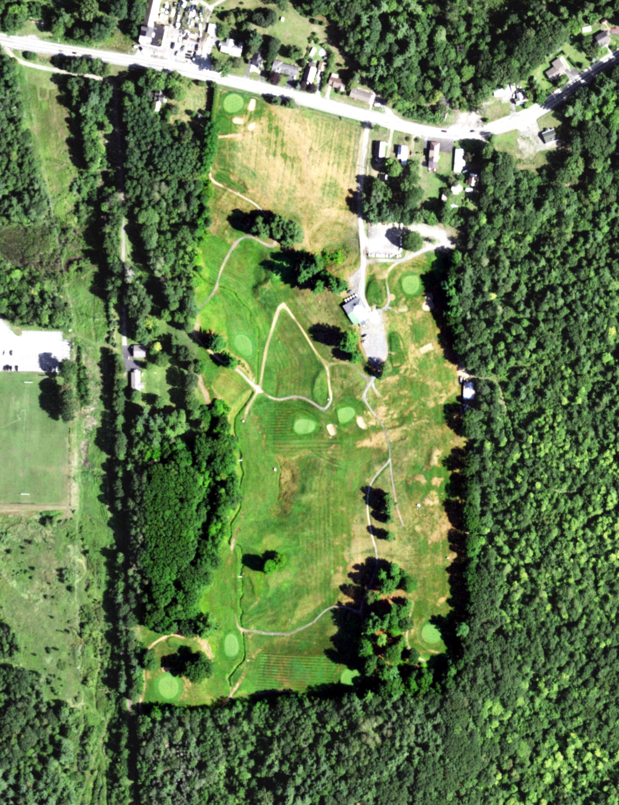 Aerial view of Moriah Country Club, NY