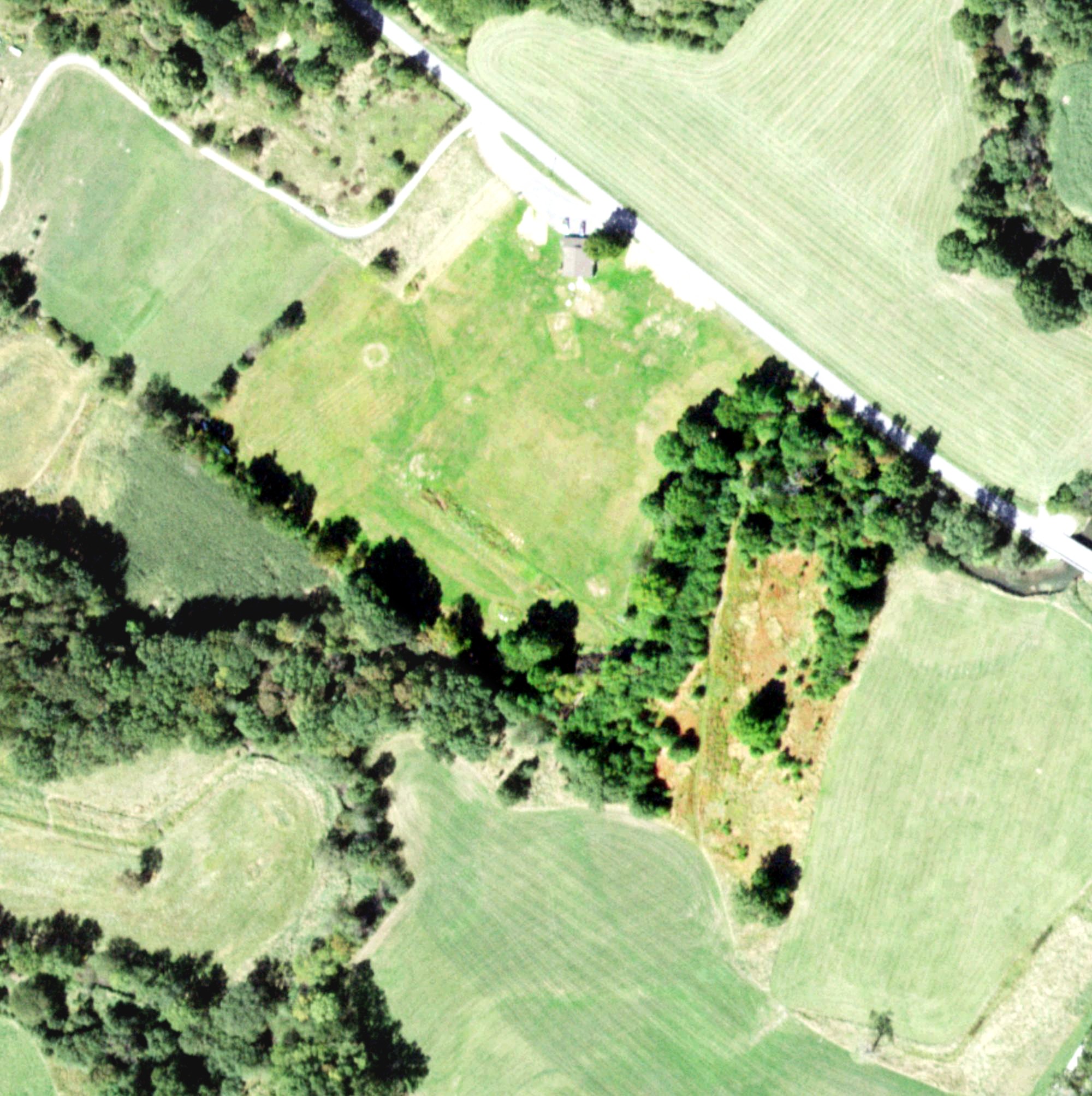 Aerial view of Tamaqua Golf Course, NY