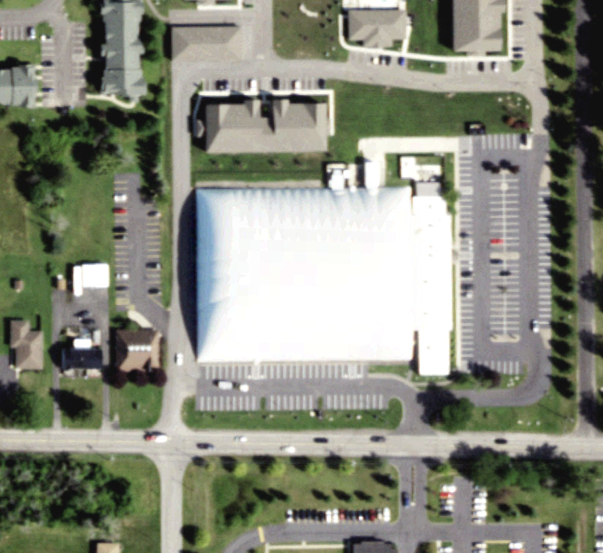 Aerial view of The Dome, NY