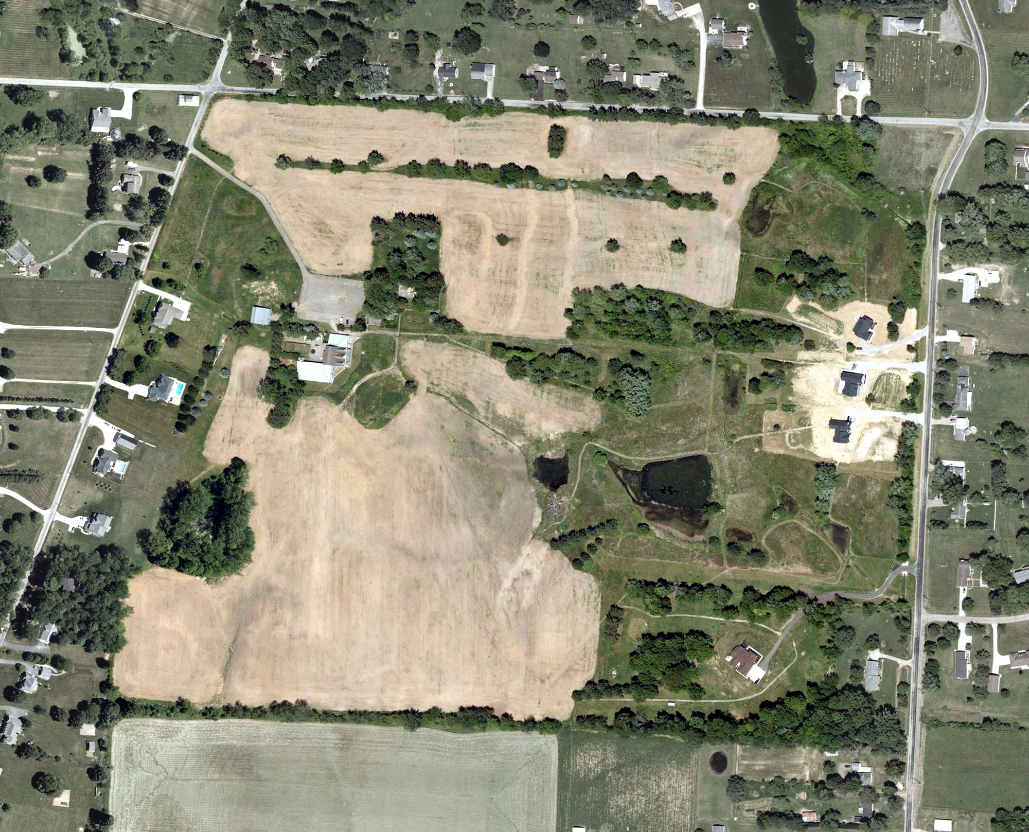 Aerial view of Estate Golf Club, OH