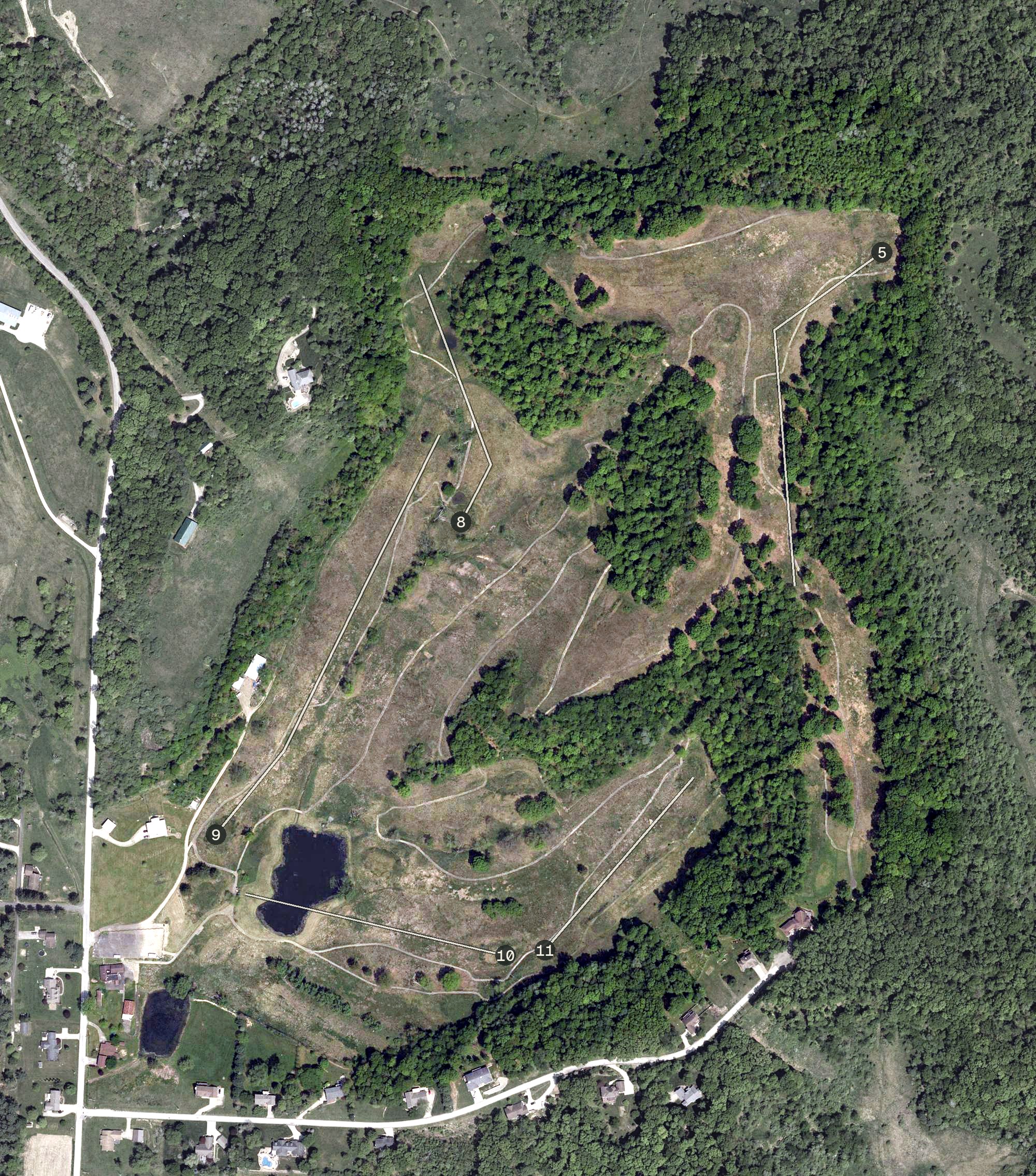 Aerial view of Green Valley, OH