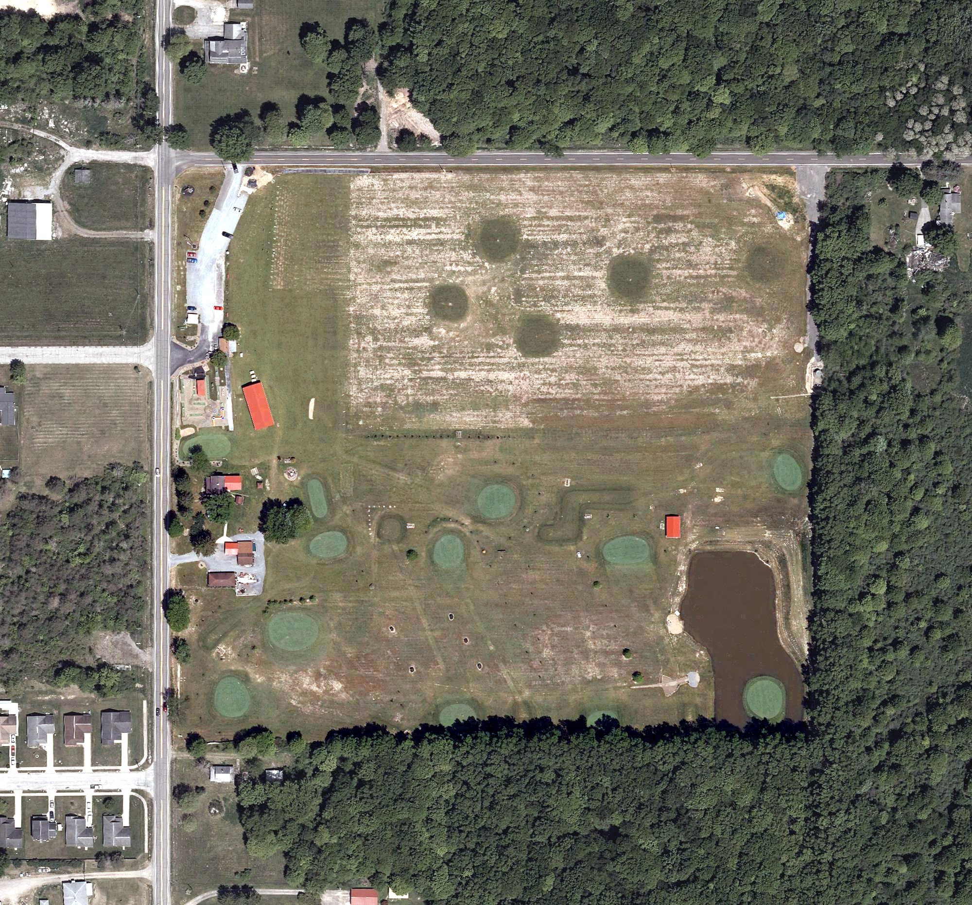 Aerial view of Parto's Big On Golf, OH