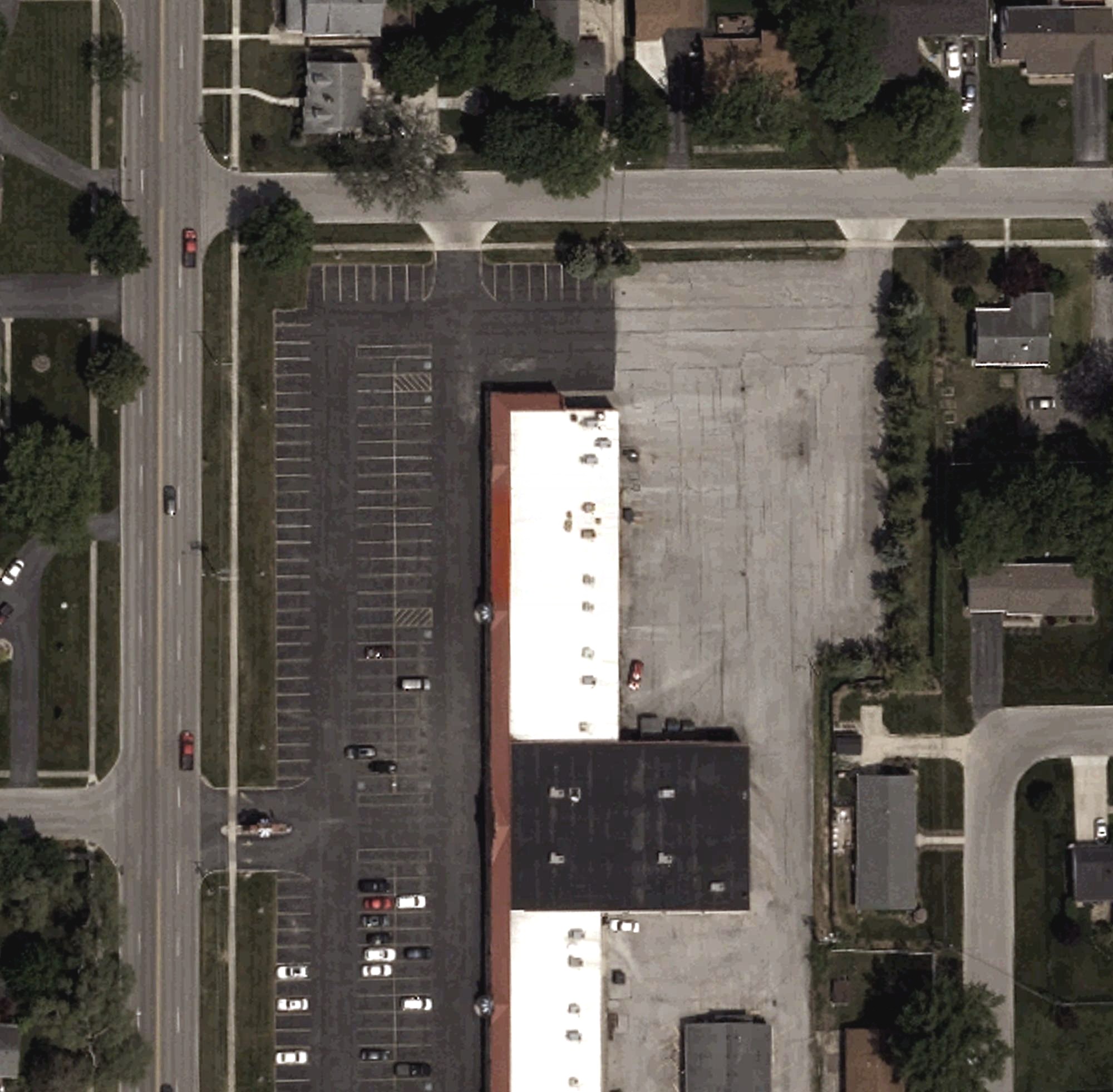Aerial view of The Links Indoor Golf, OH