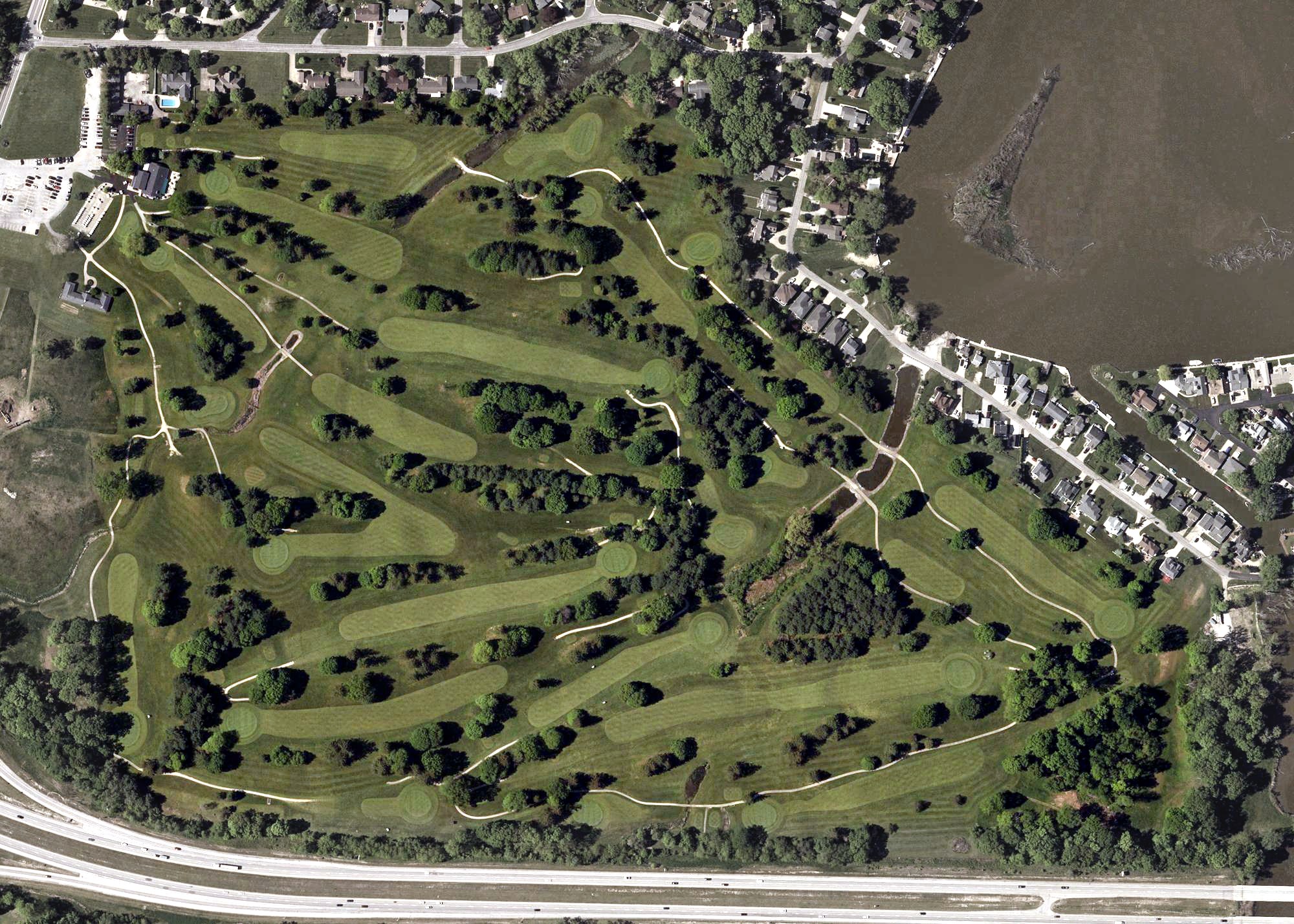 Aerial view of Thunderbird North, OH