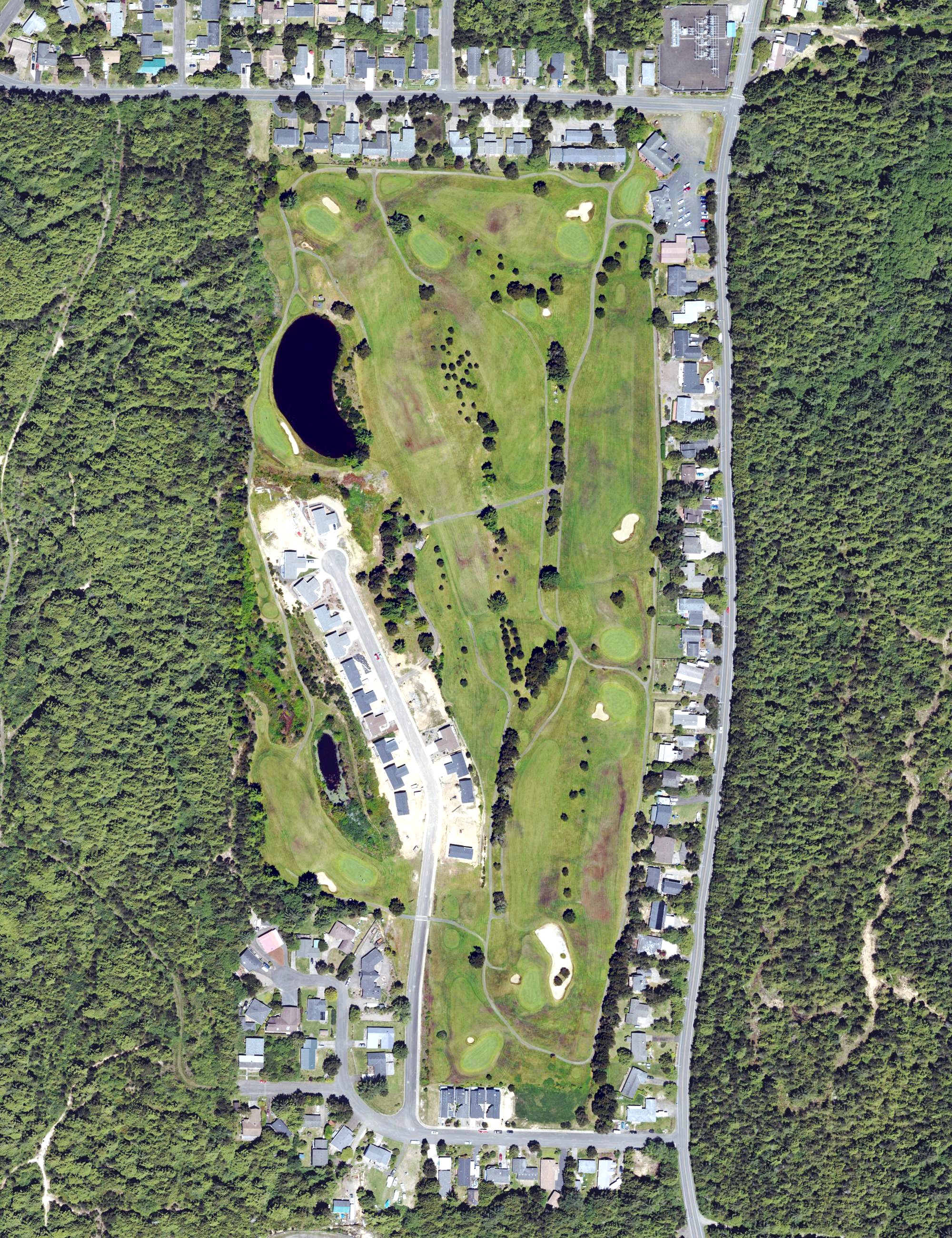 Aerial view of Crestview Golf Club, OR