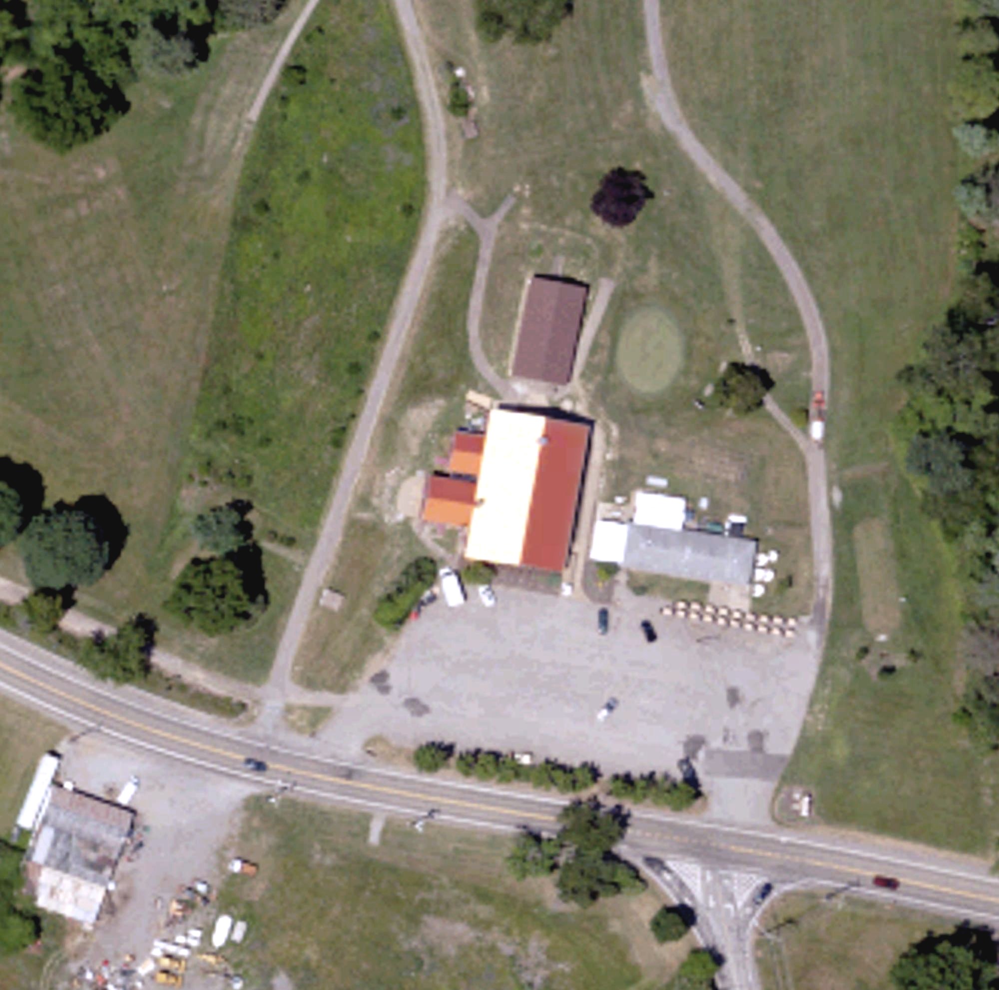 Aerial view of Harmony Ridge Golf Club, PA