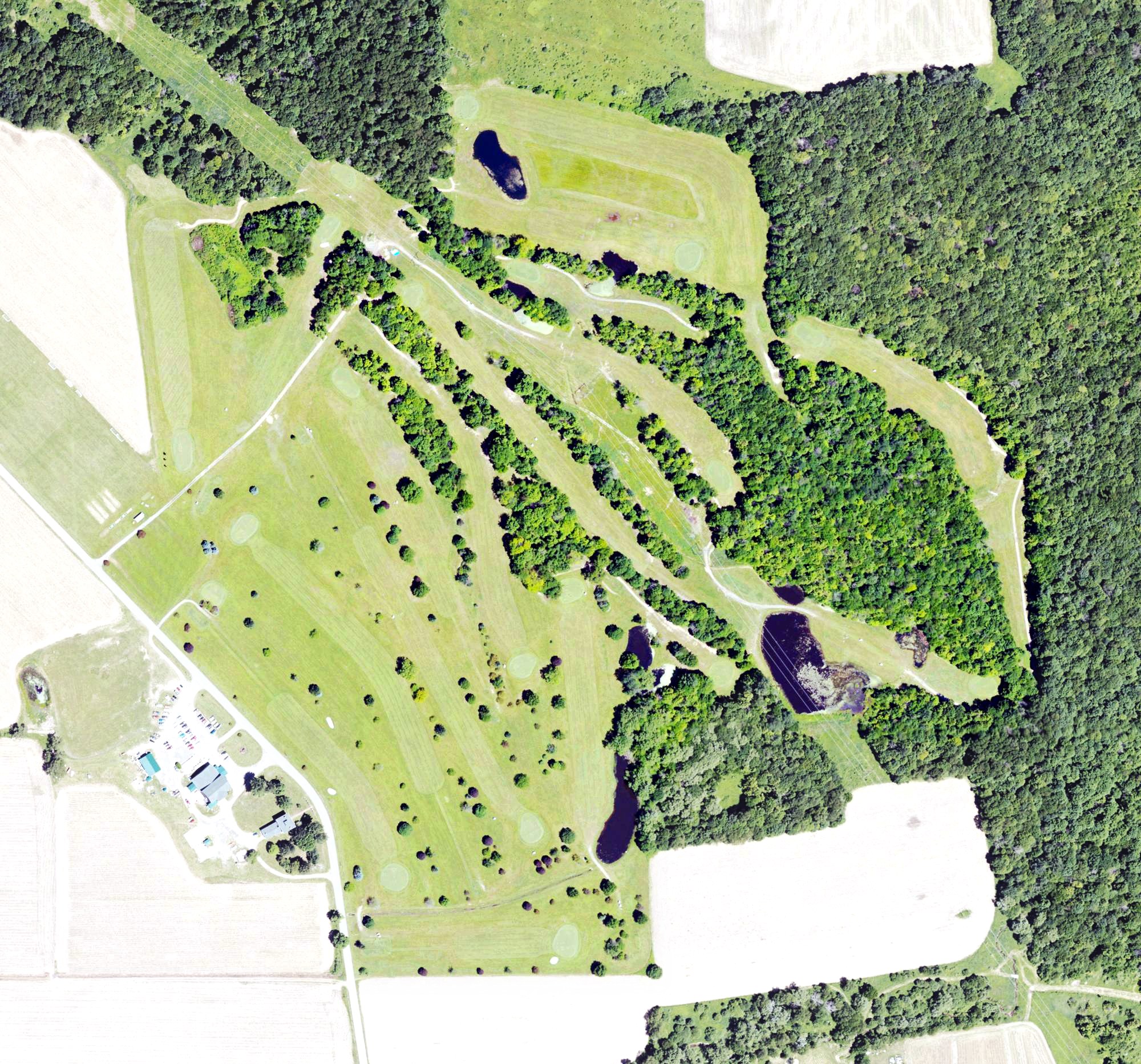 Aerial view of Mound Grove Golf Course, PA