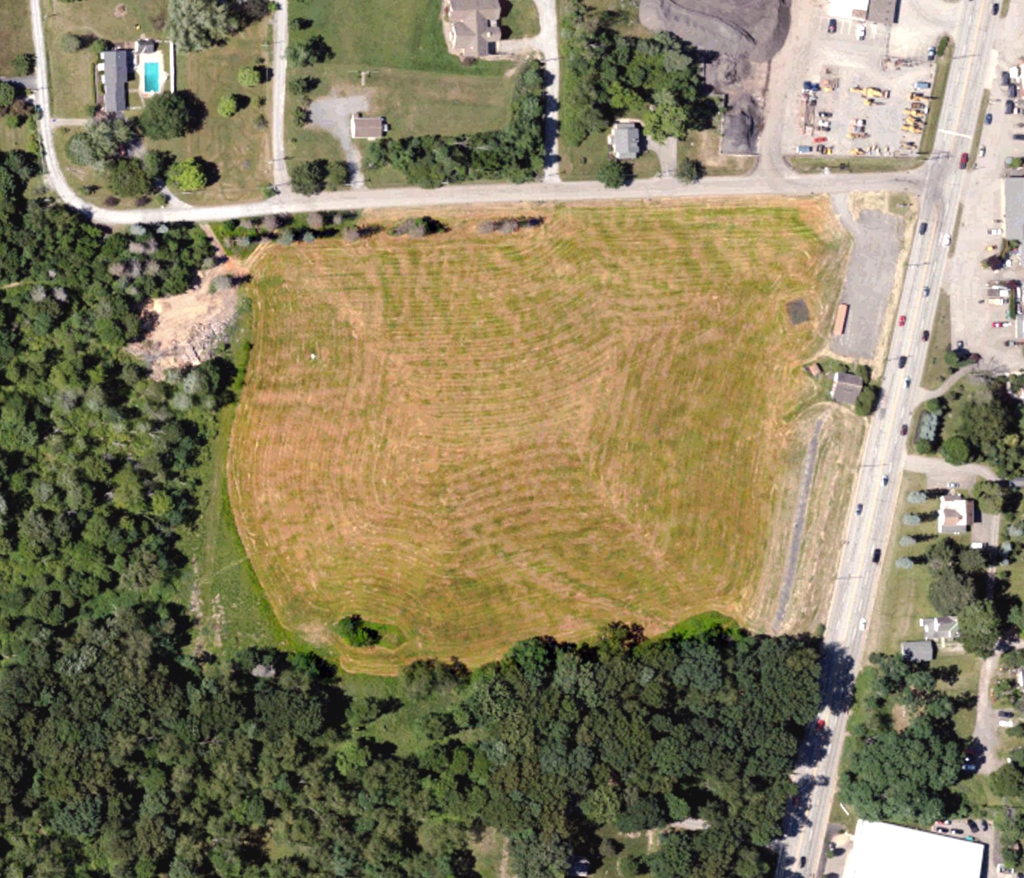 Aerial view of Pittsburgh North Golf Range & School, PA