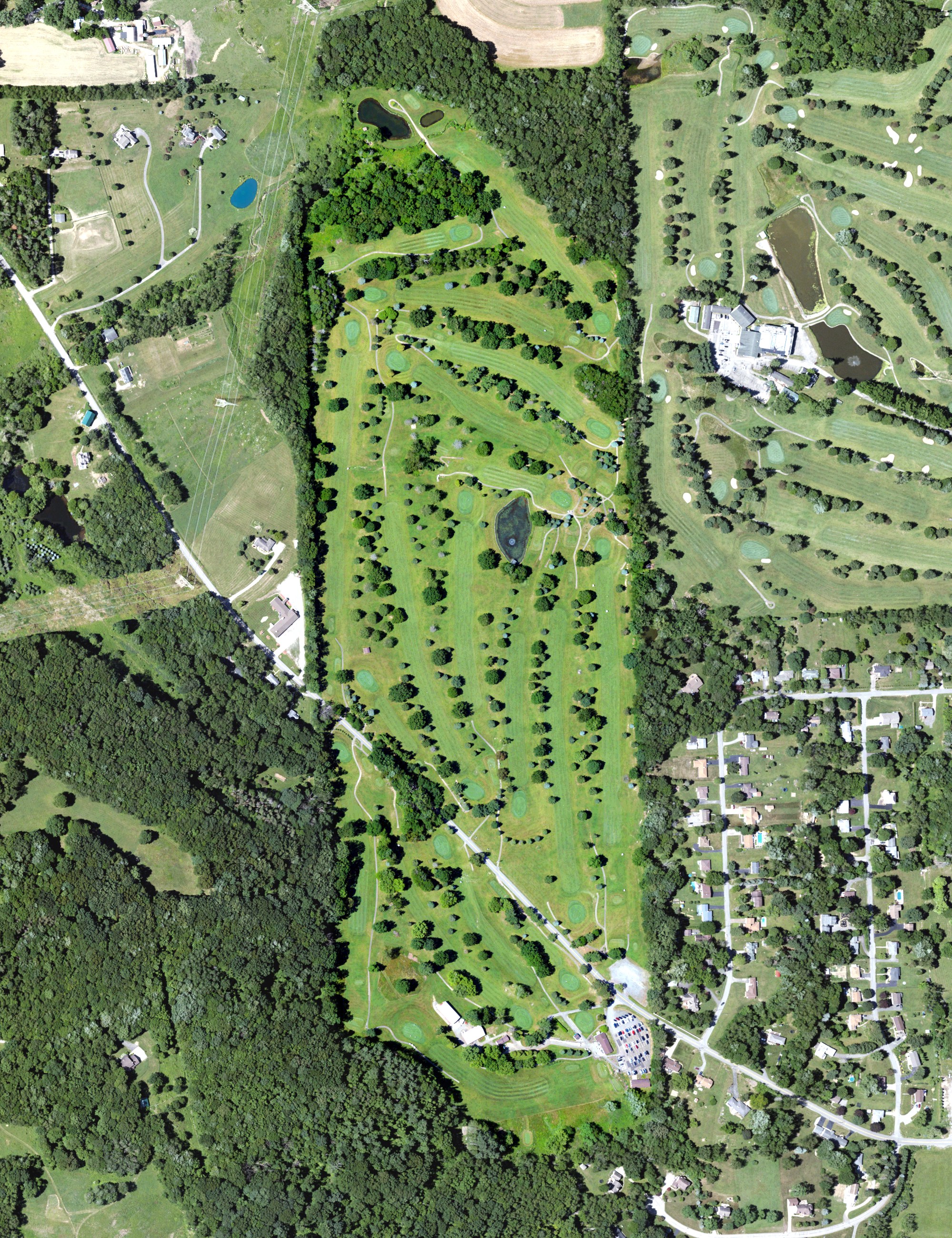 Aerial view of Suncrest Golf, PA