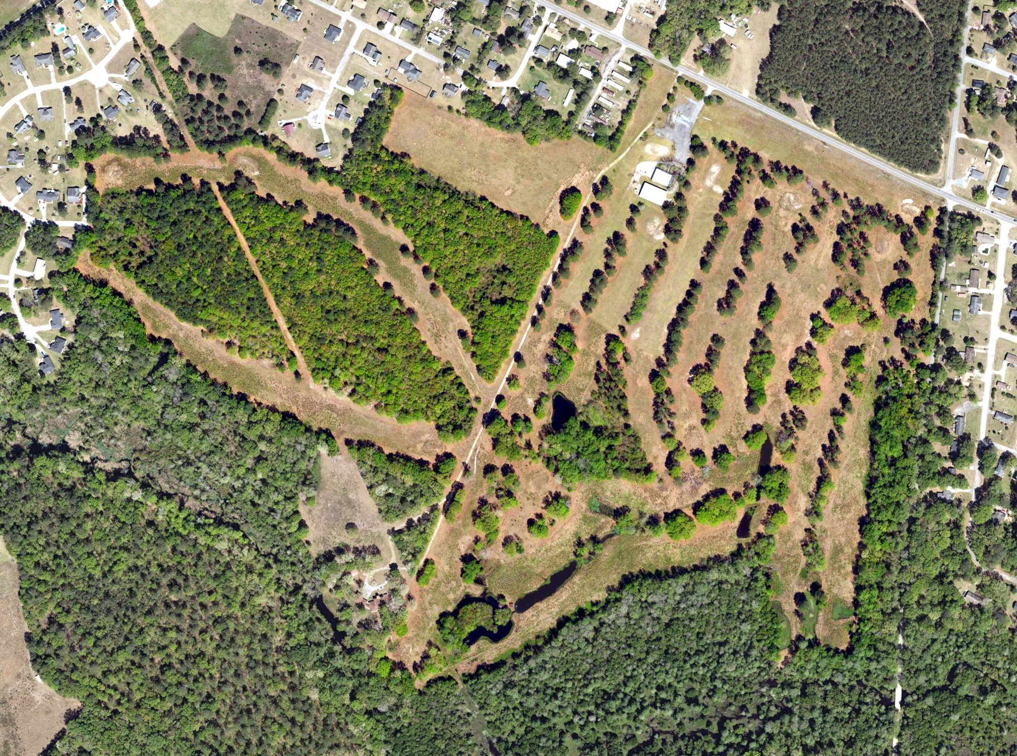 Aerial view of Beaver Creek Golf Club, SC