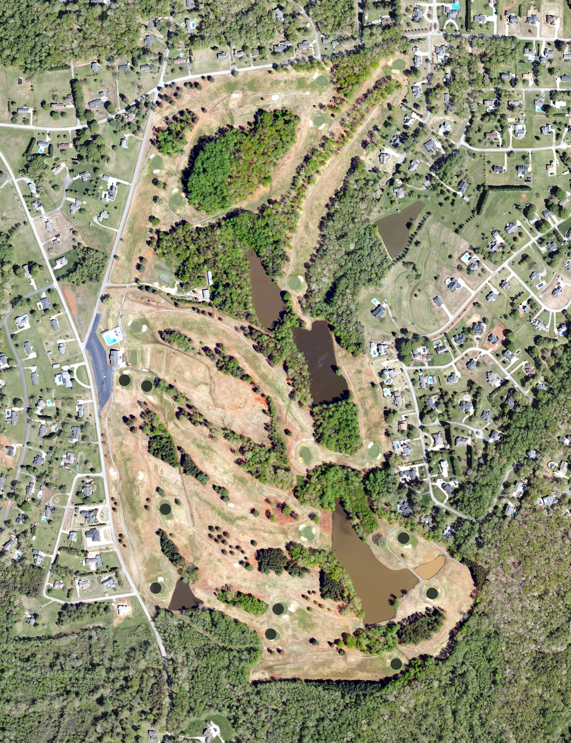 Aerial view of Cherokee National Golf & Recreation Club, SC