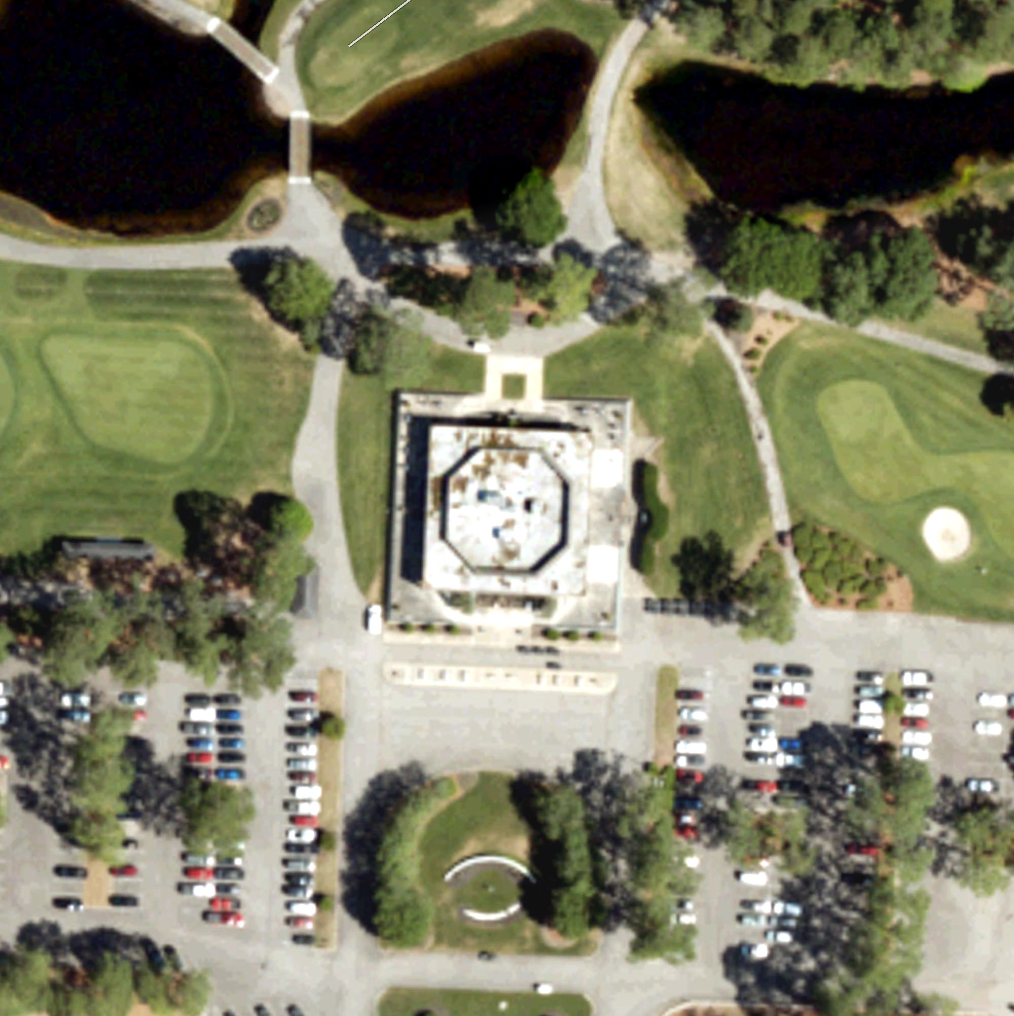 Aerial view of King's North at Myrtle Beach National, SC