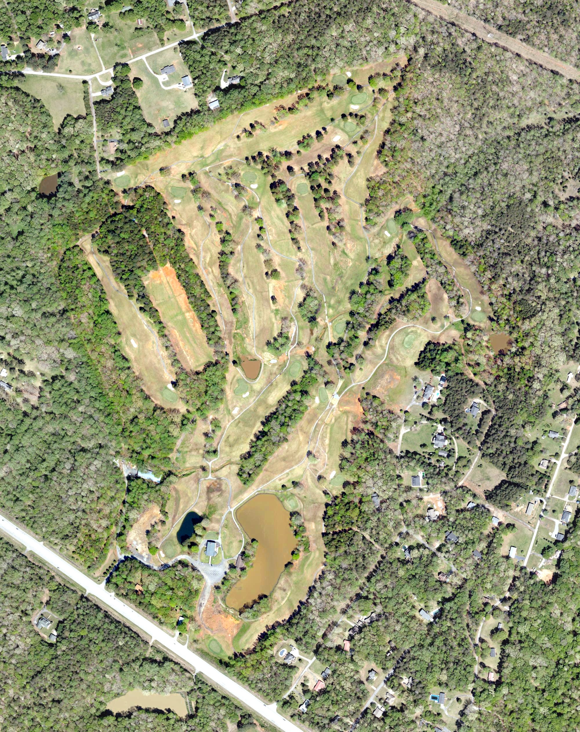 Aerial view of Palmetto Hills Golf Club, SC