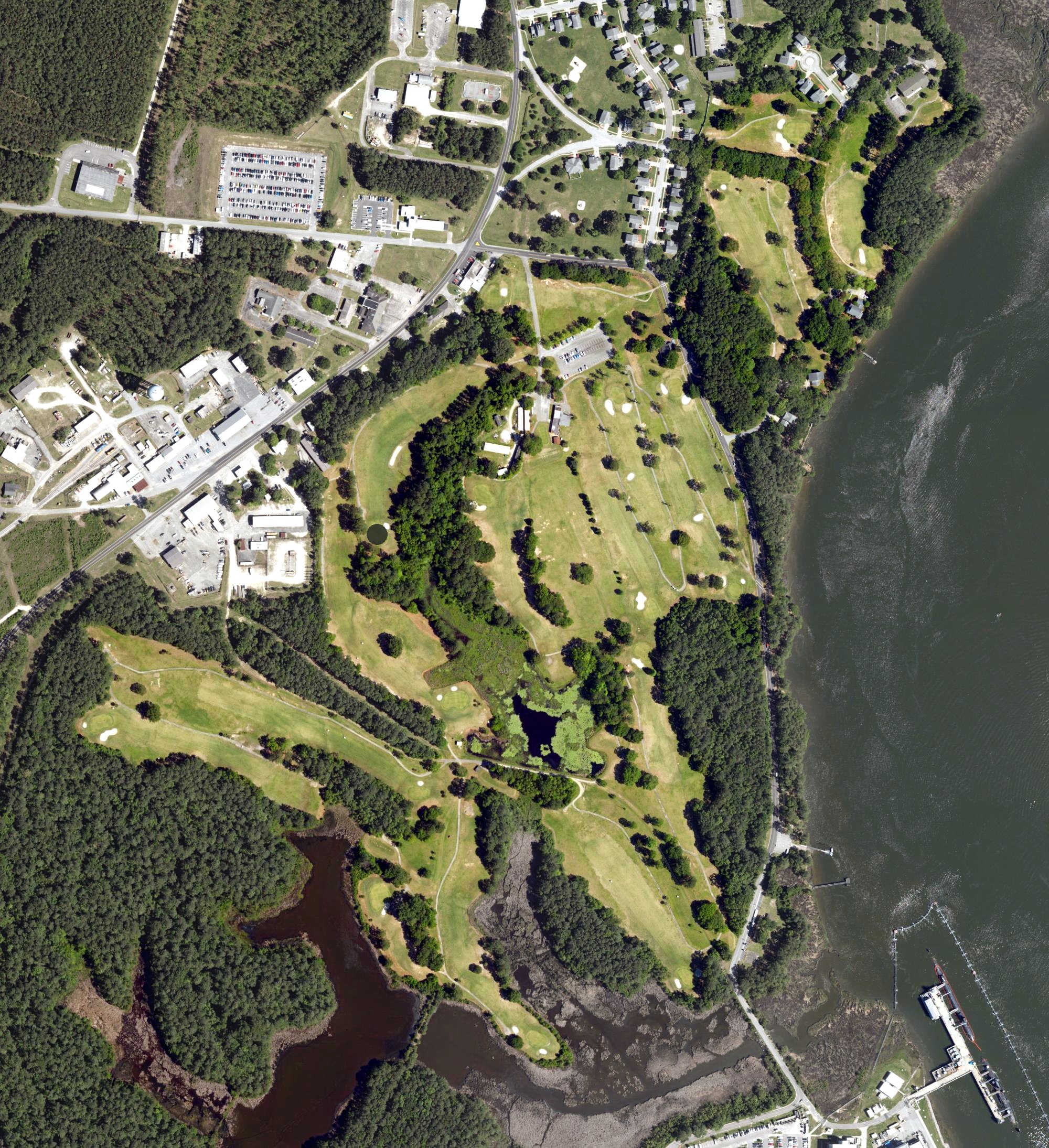 Aerial view of Redbank Plantation Golf Course, SC