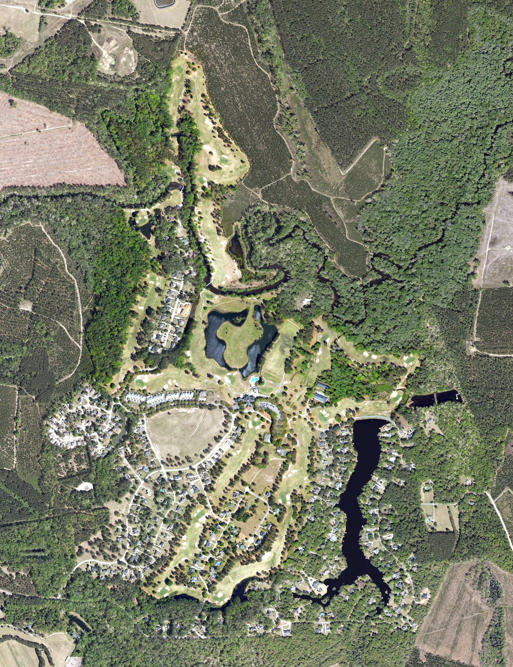 Aerial view of The Country Club of South Carolina, SC
