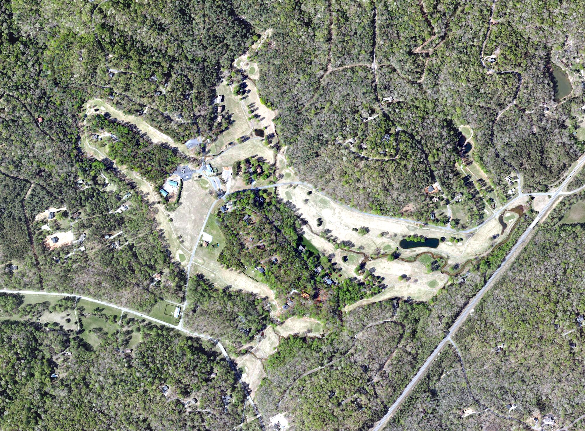 Aerial view of The Rock Golf Course And Resort, SC