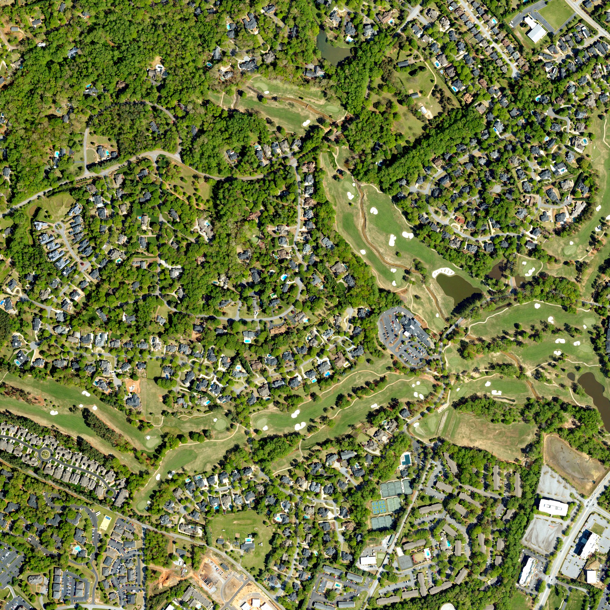 Aerial view of Thornblade, SC