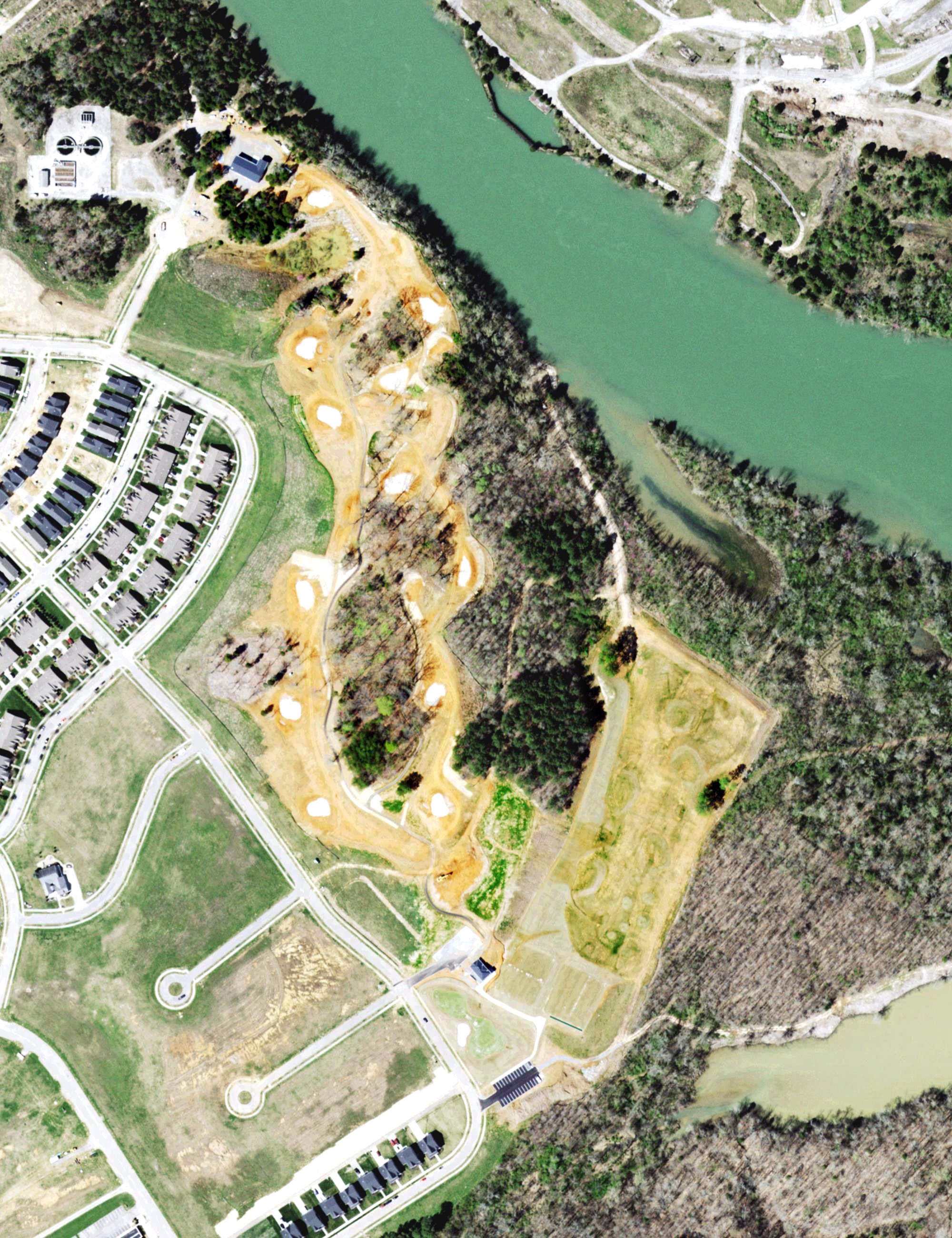 Aerial view of The Patch at The Preserve, TN