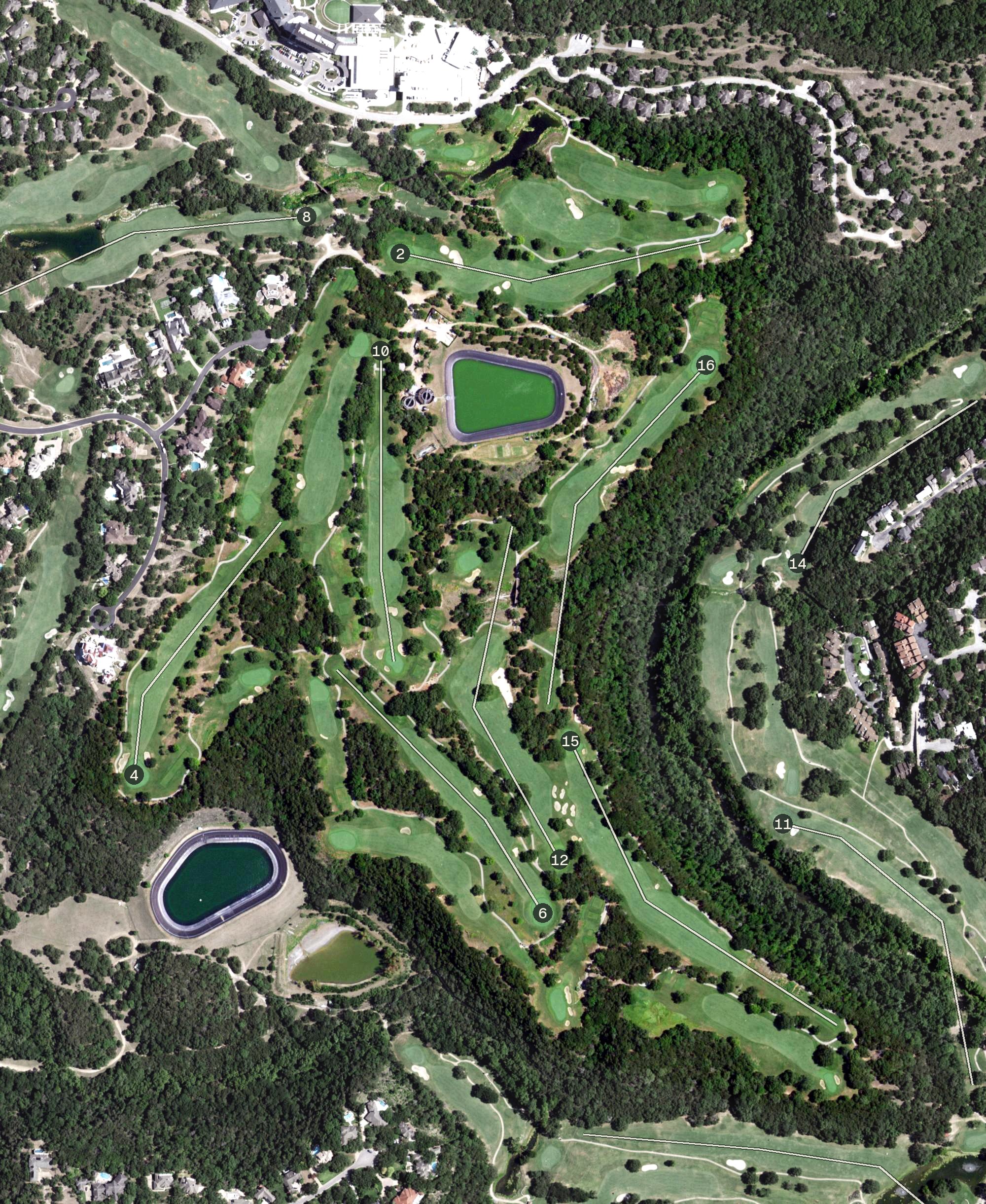 Aerial view of Barton Creek Crenshaw Cliffside, TX