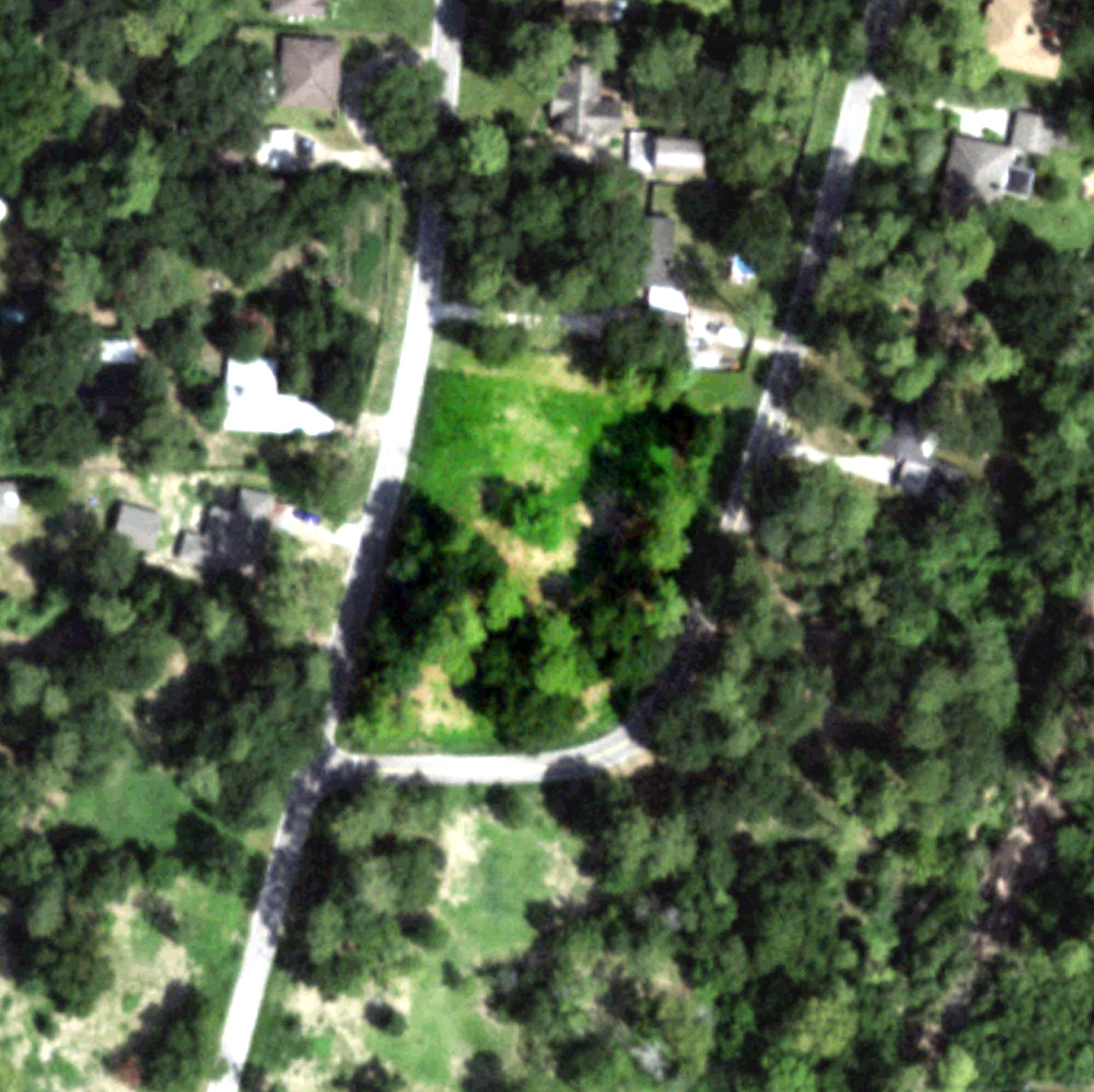 Aerial view of Burger Estates - Disc Golf Course, TX