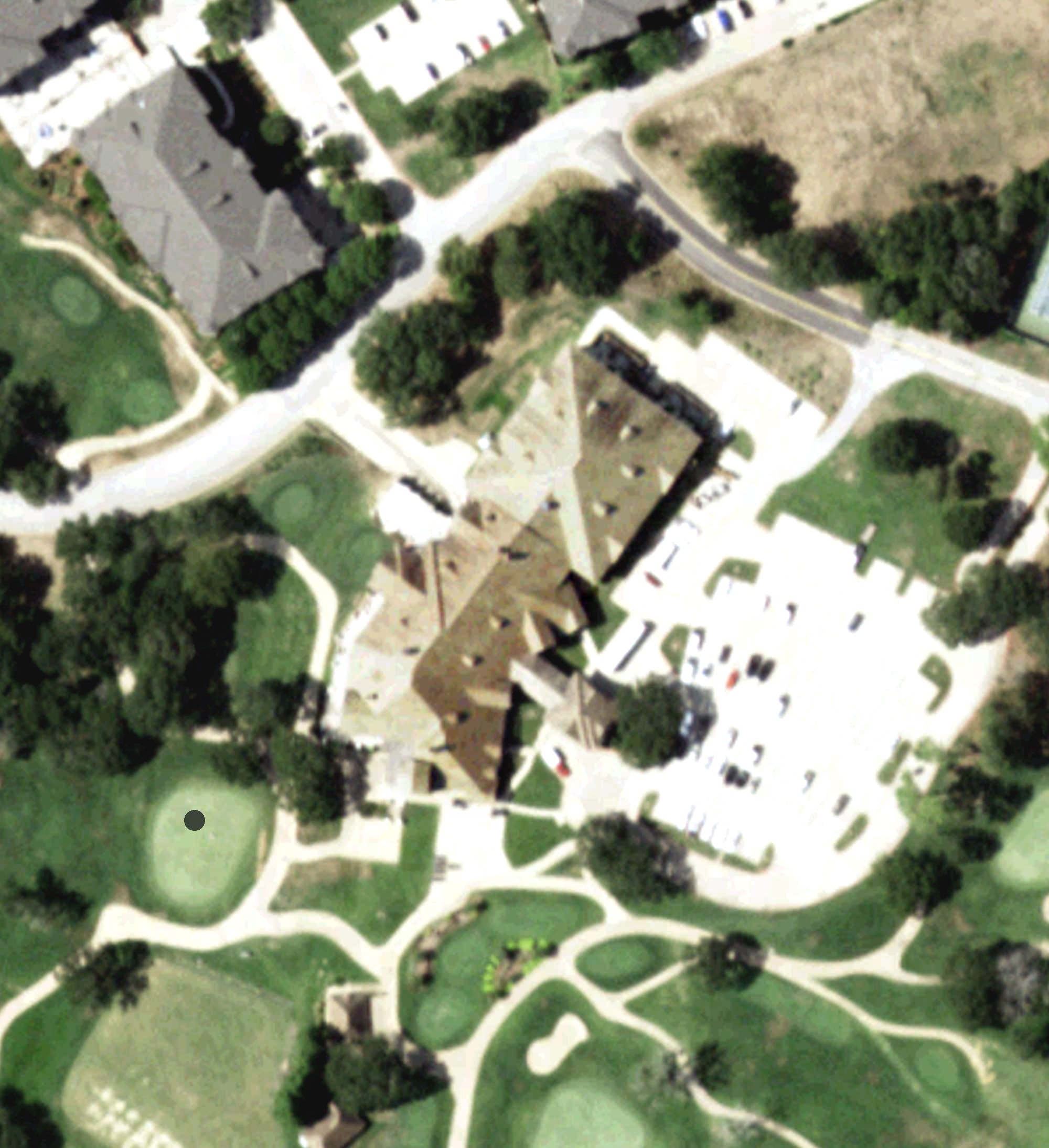 Aerial view of Clubhouse, TX