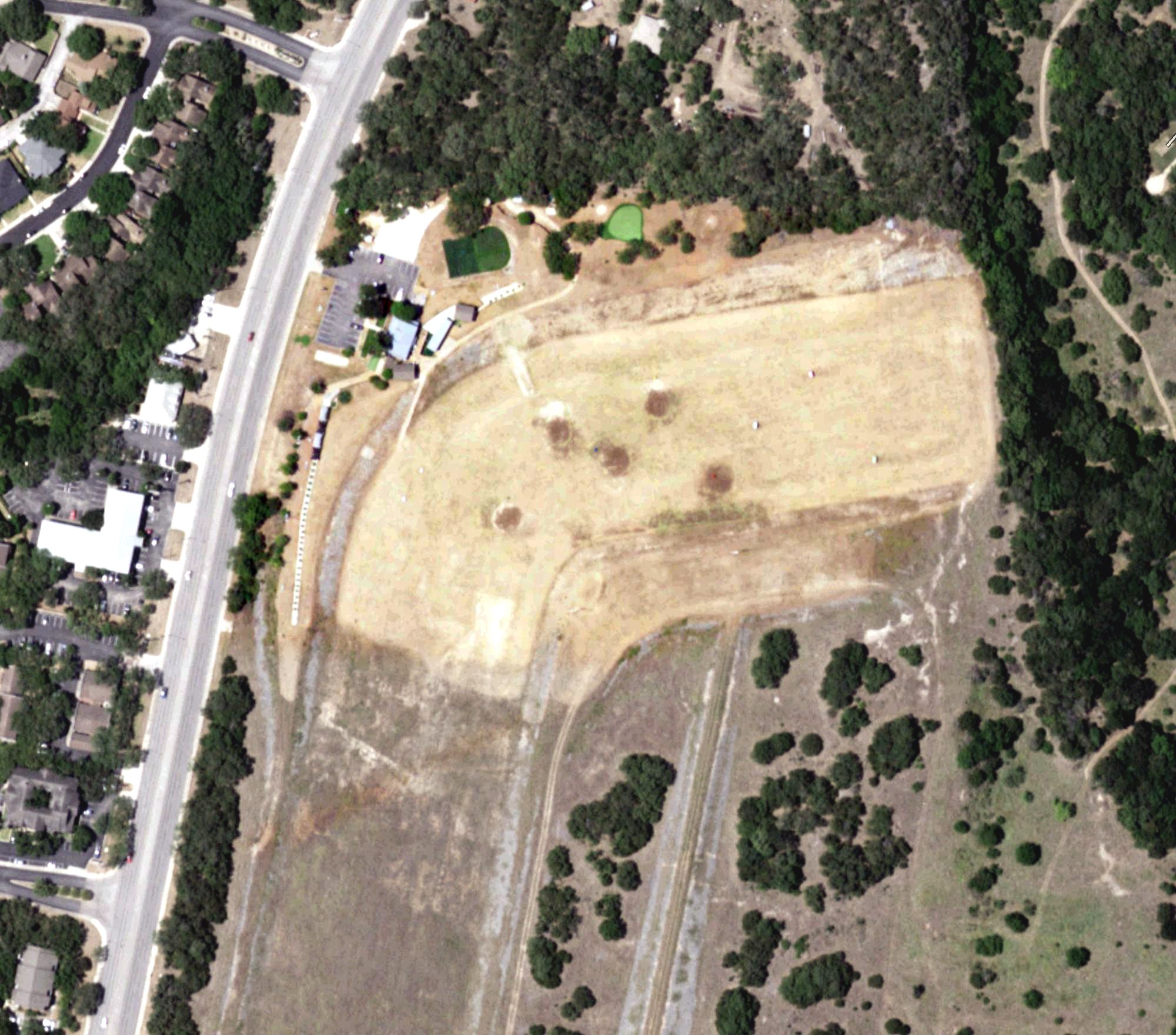 Aerial view of Dead Solid Perfect Golf, TX