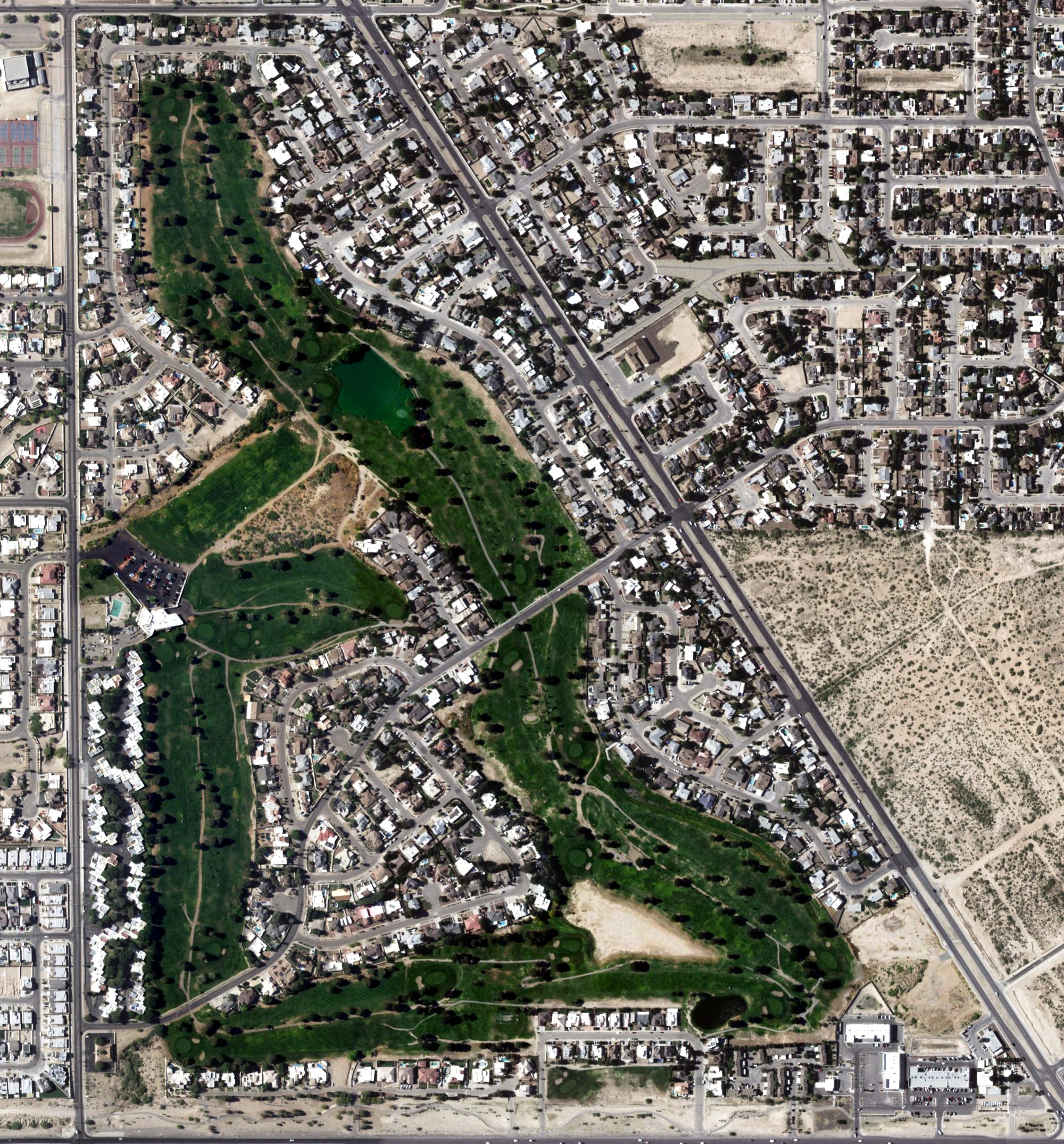 Aerial view of Horizon Golf Course, TX