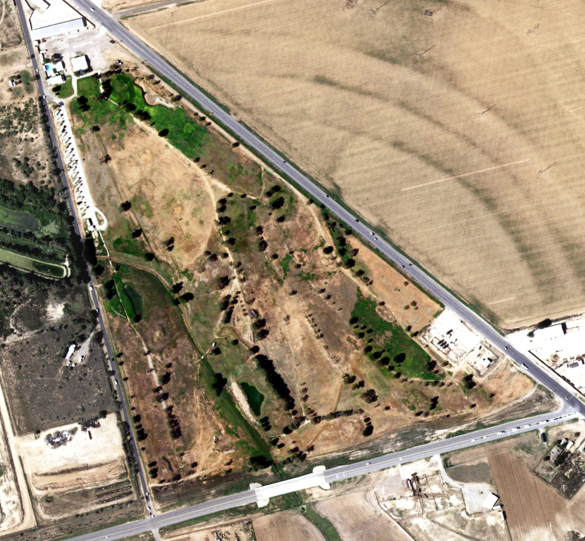Aerial view of Lamesa Country Club, TX