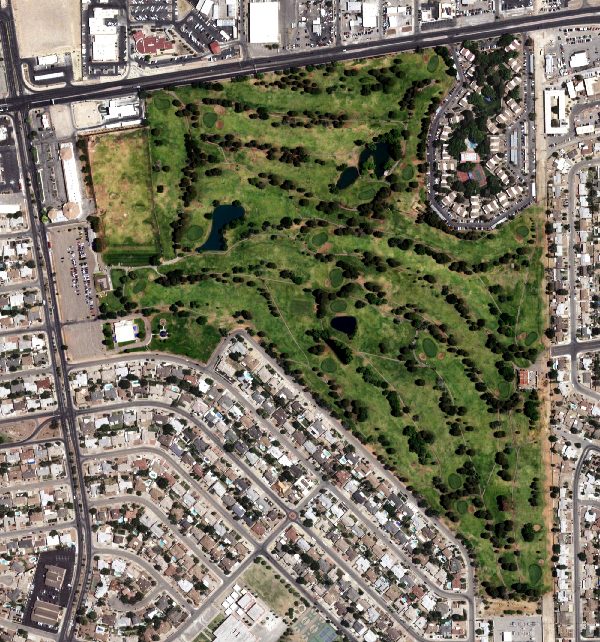 Aerial view of Lone Star Golf Club, TX