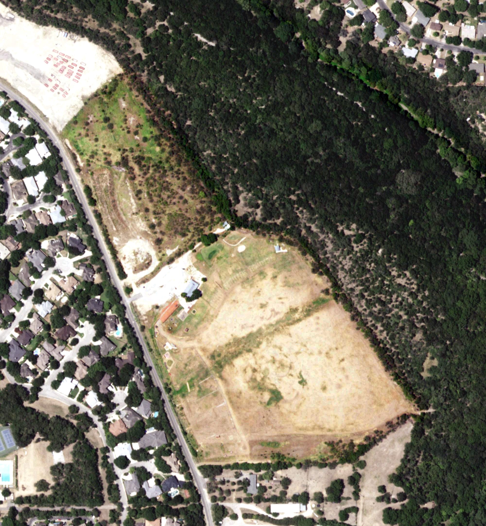 Aerial view of Northeast Golf Center, TX
