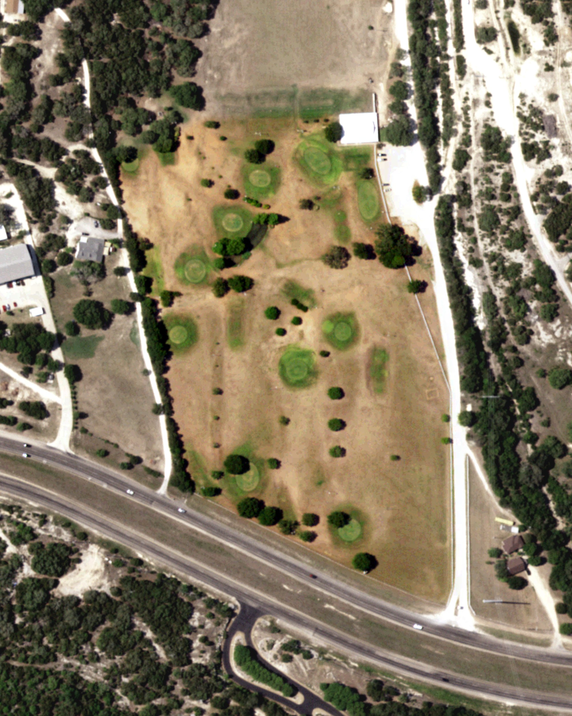 Aerial view of Oak Valley Golf Course, TX
