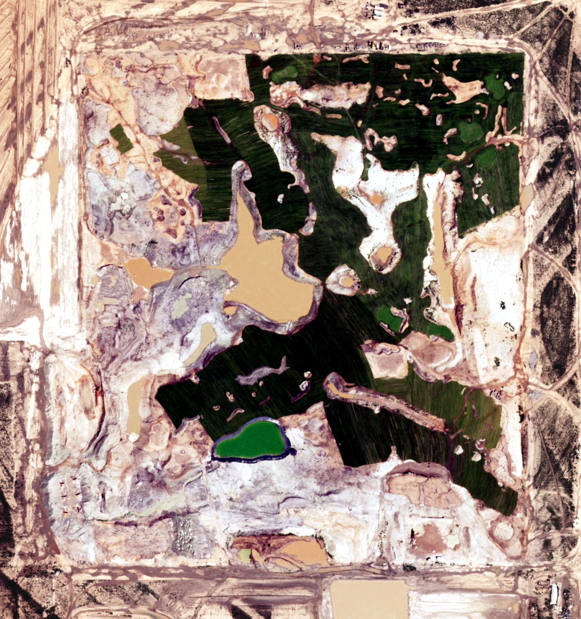 Aerial view of Red Feather Golf Club, TX