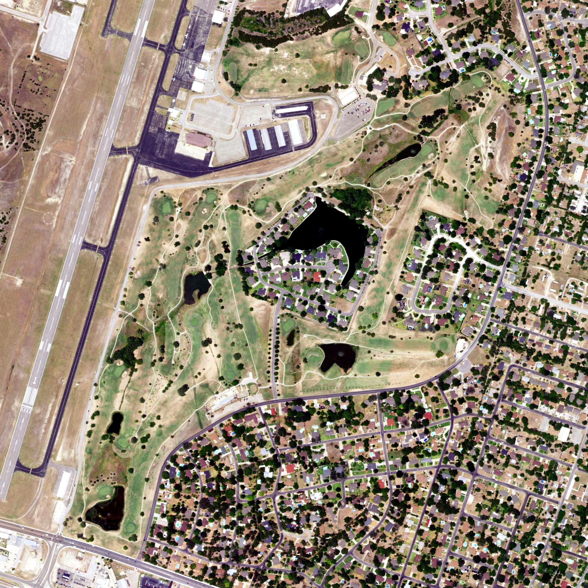 Aerial view of Stonetree Golf Club, TX