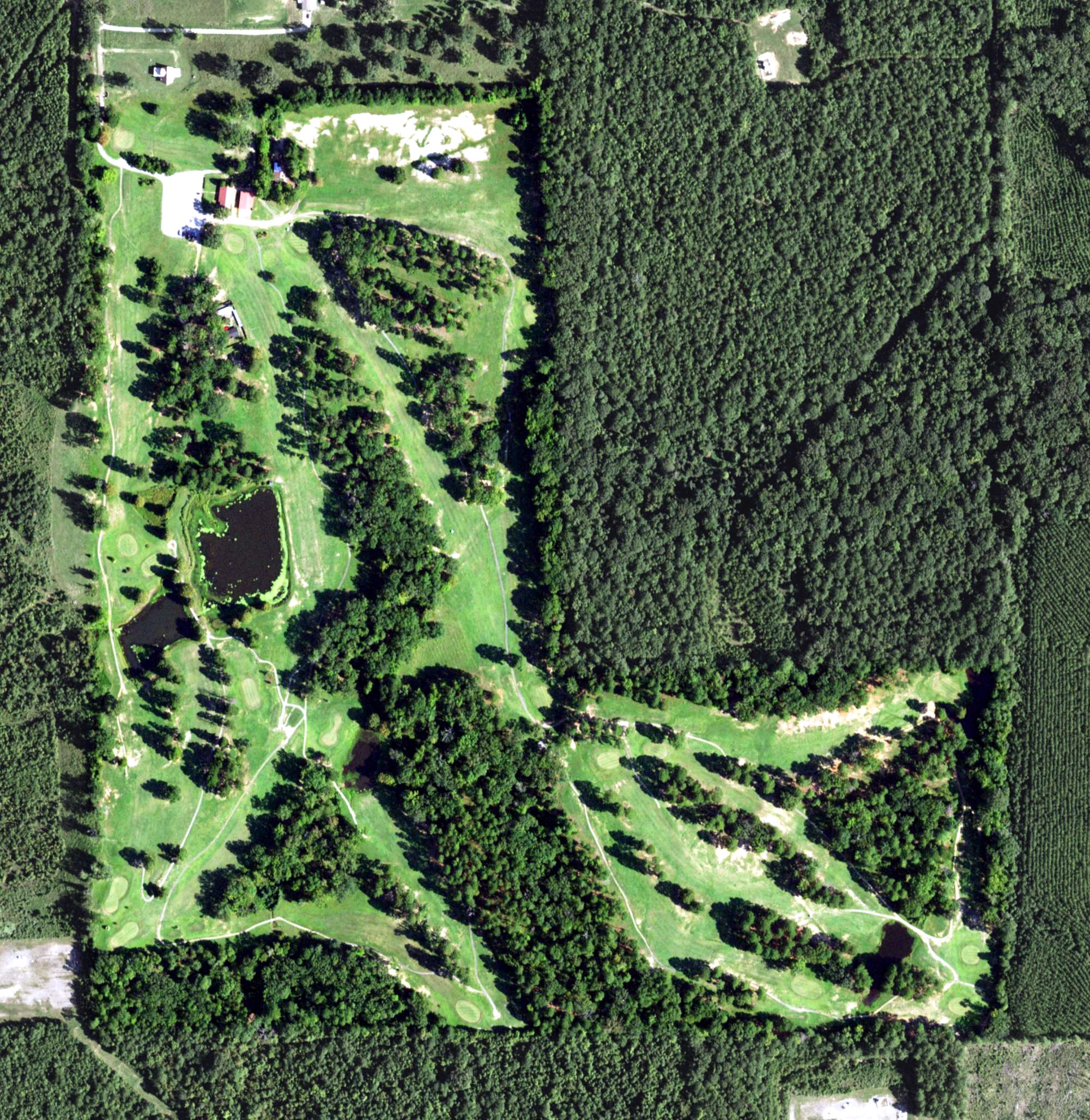 Aerial view of The Challenge at Cypress Hills, TX