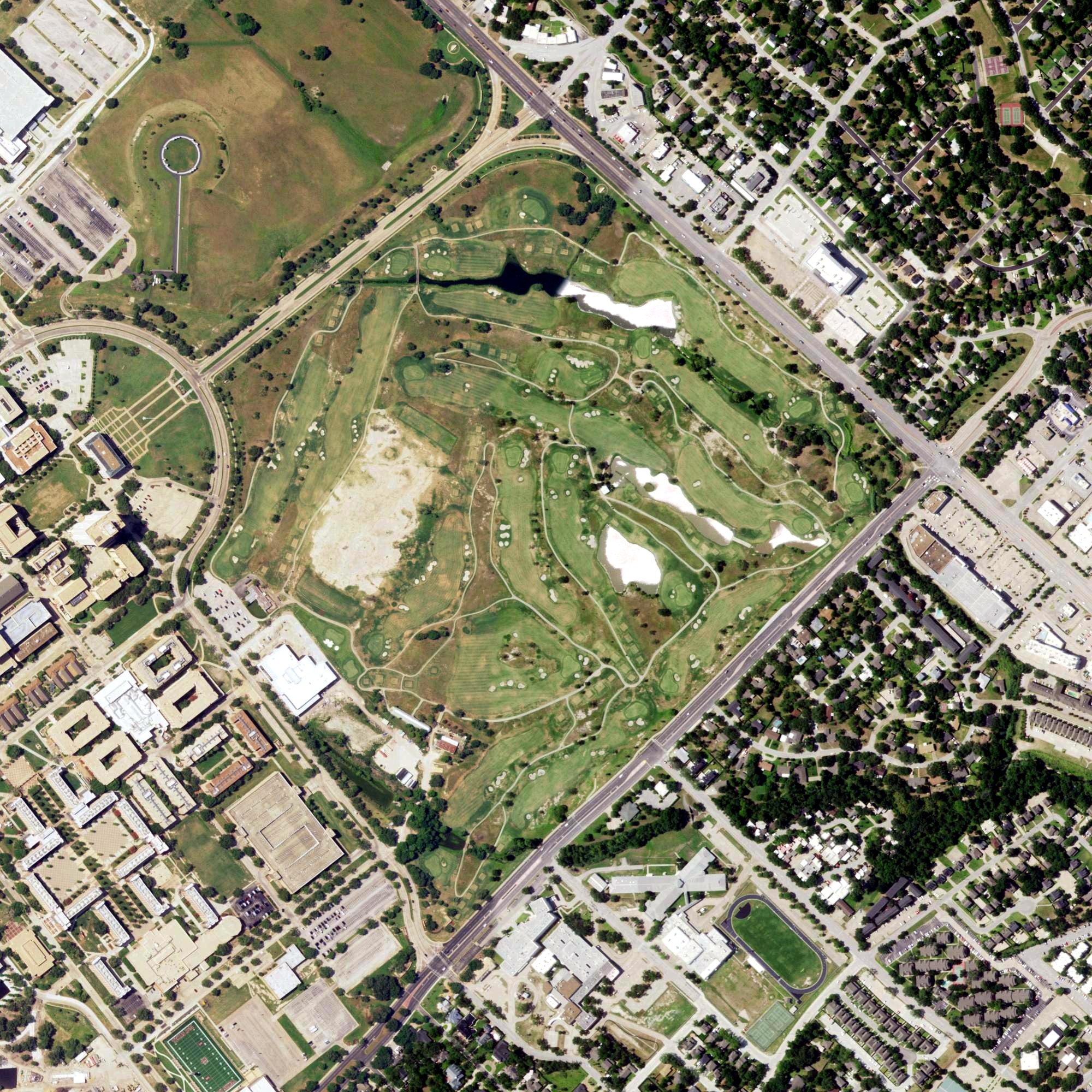 Aerial view of The Golf Club at Texas A&M, TX