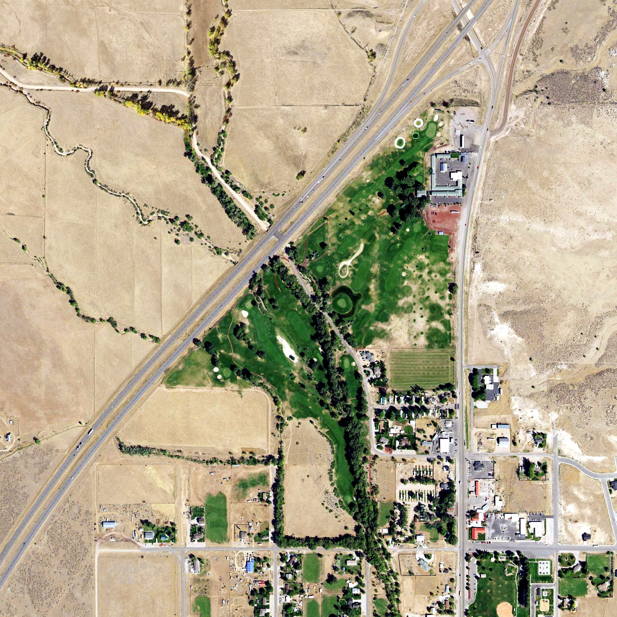 Aerial view of Paradise Golf Resort, UT