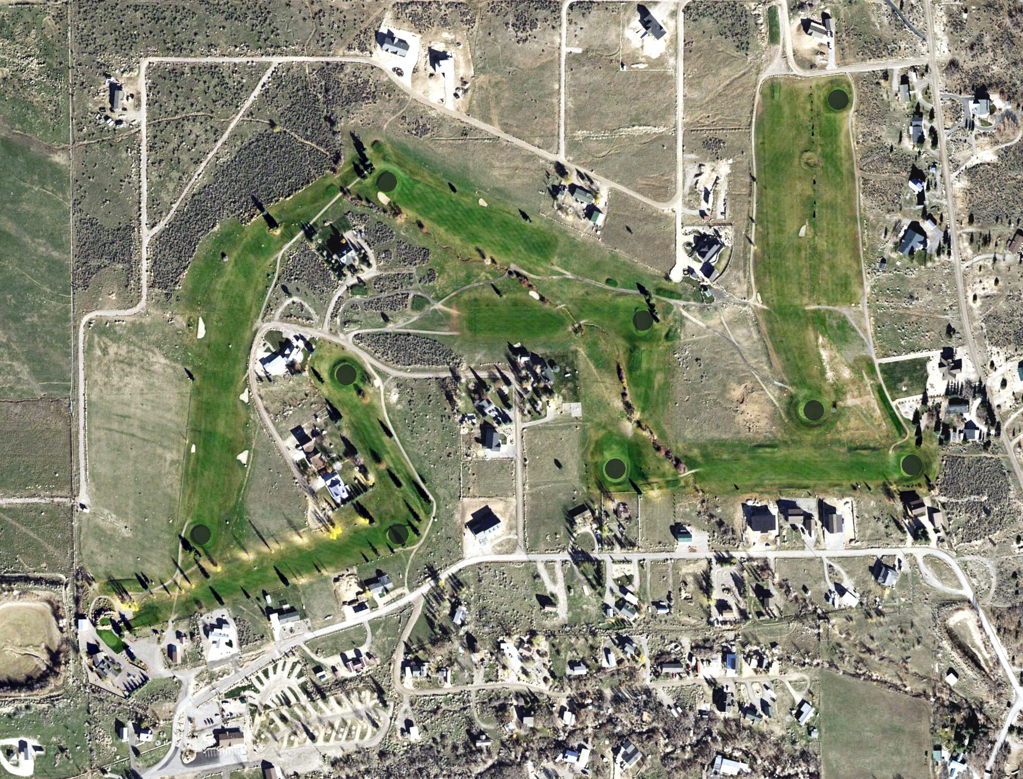 Aerial view of Skyline Mountain Resort, UT