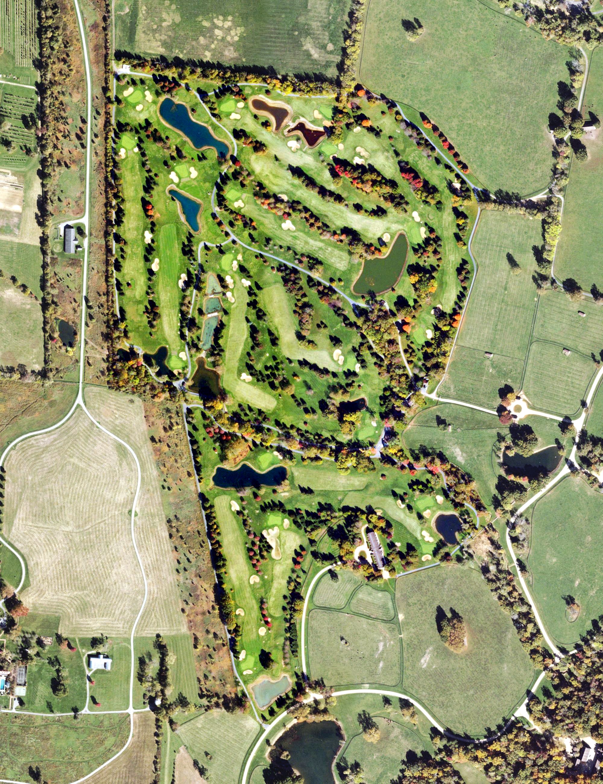 Aerial view of Heronwood, VA