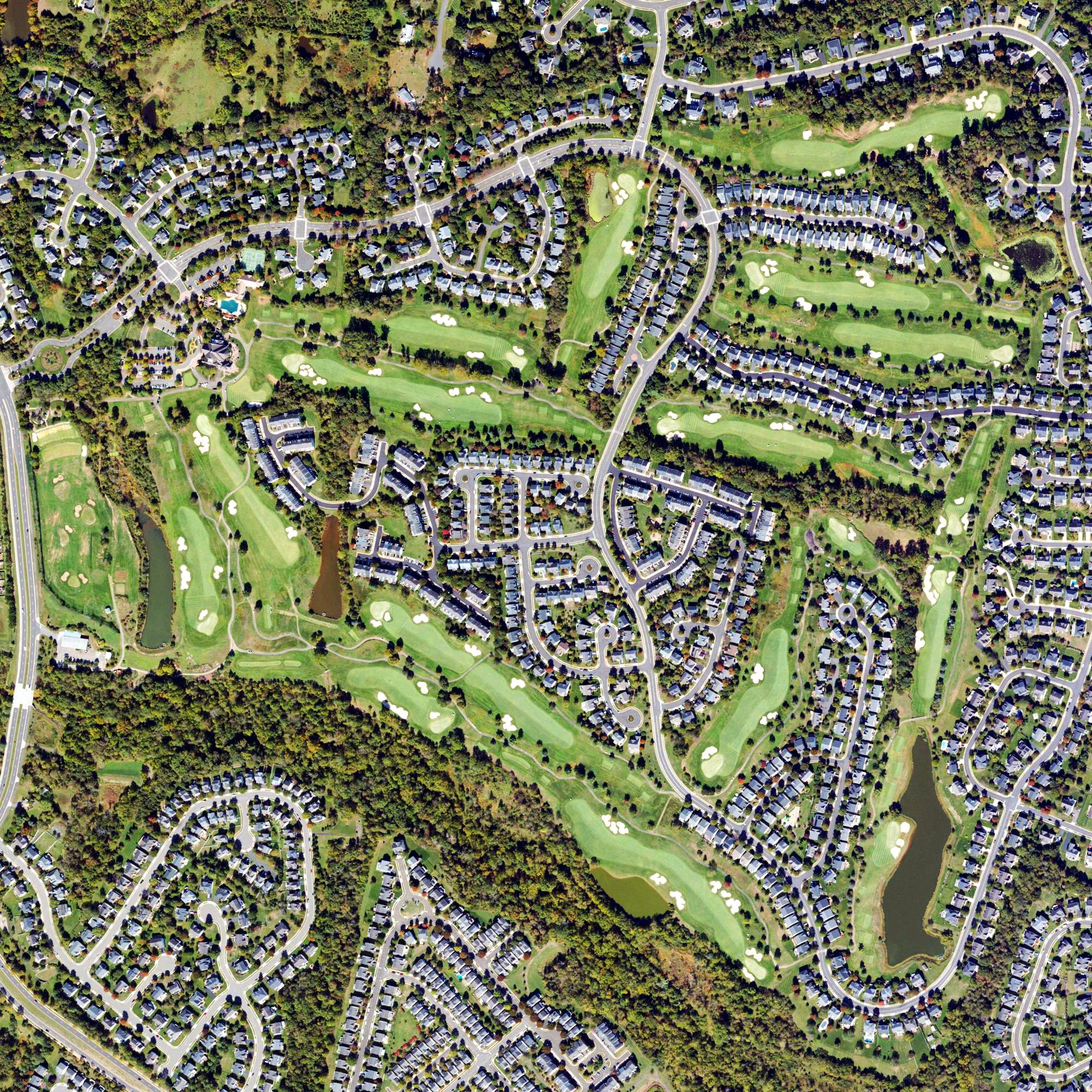 Aerial view of Piedmont Club - Haymarket, VA