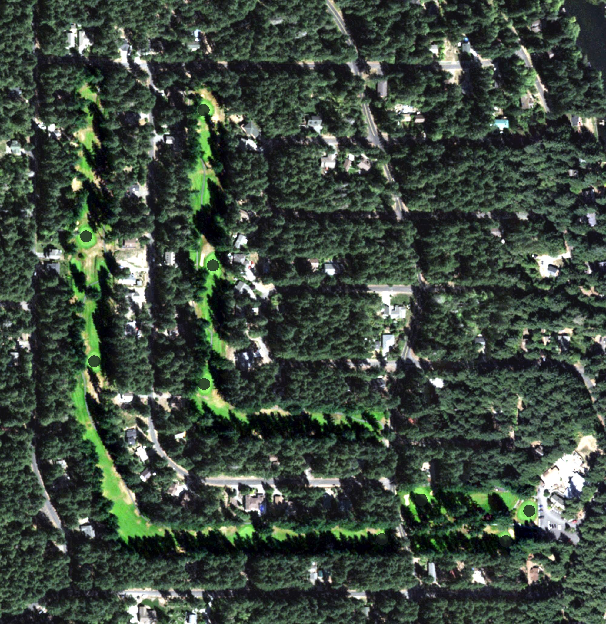 Aerial view of Riviera Golf Course, WA