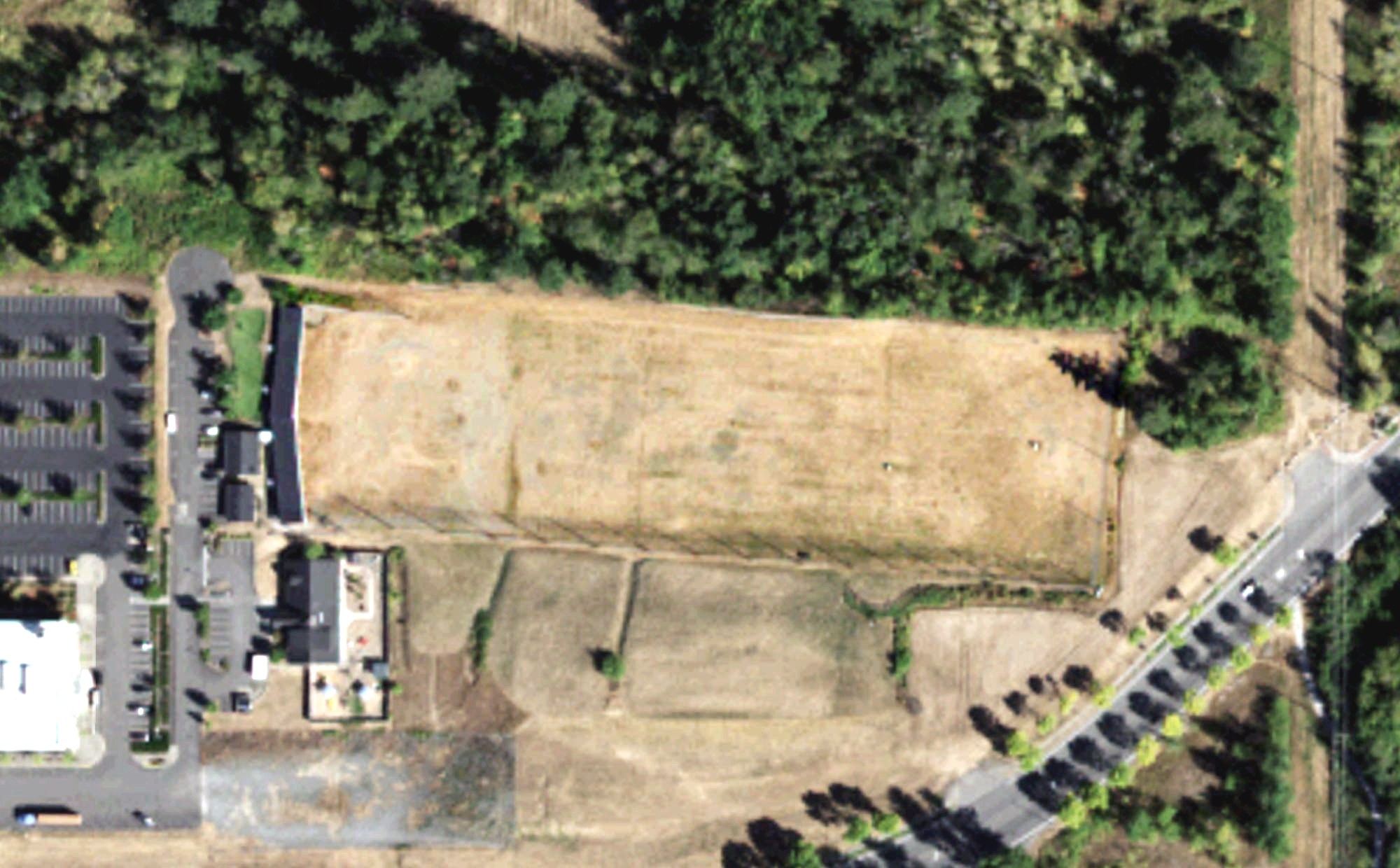 Aerial view of The Hitting Zone, WA