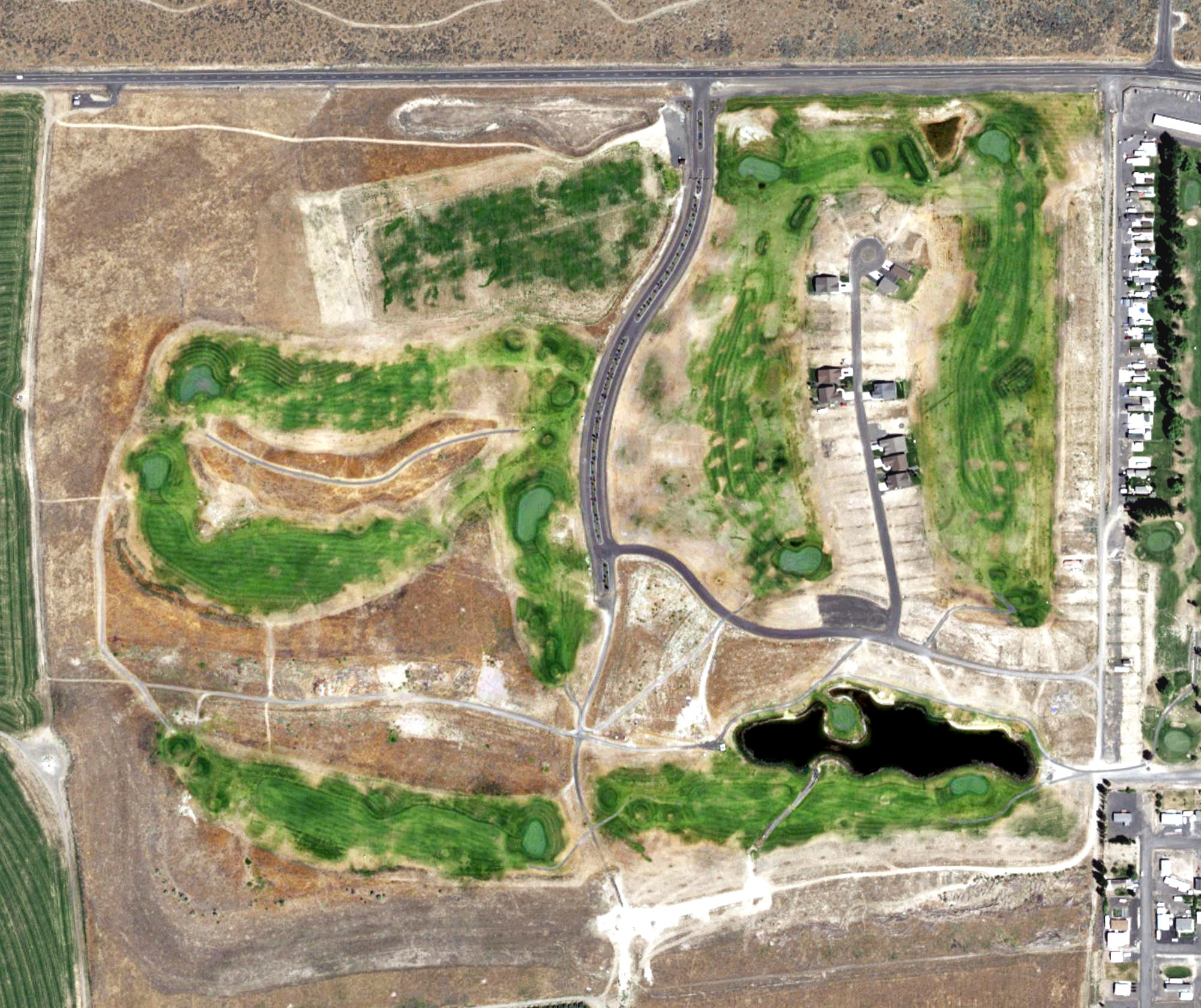 Aerial view of The Legacy Golf Course, WA