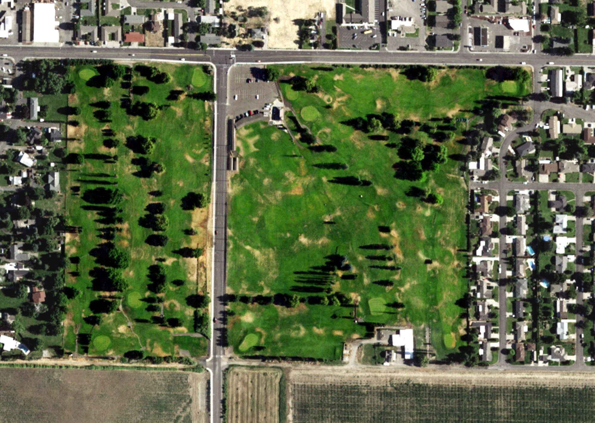 Aerial view of Westwood West Golf Course, WA