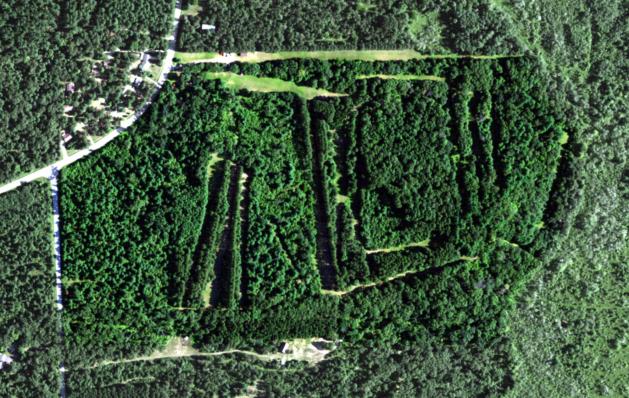 Aerial view of Northern FonDuLac Archery Golf, WI